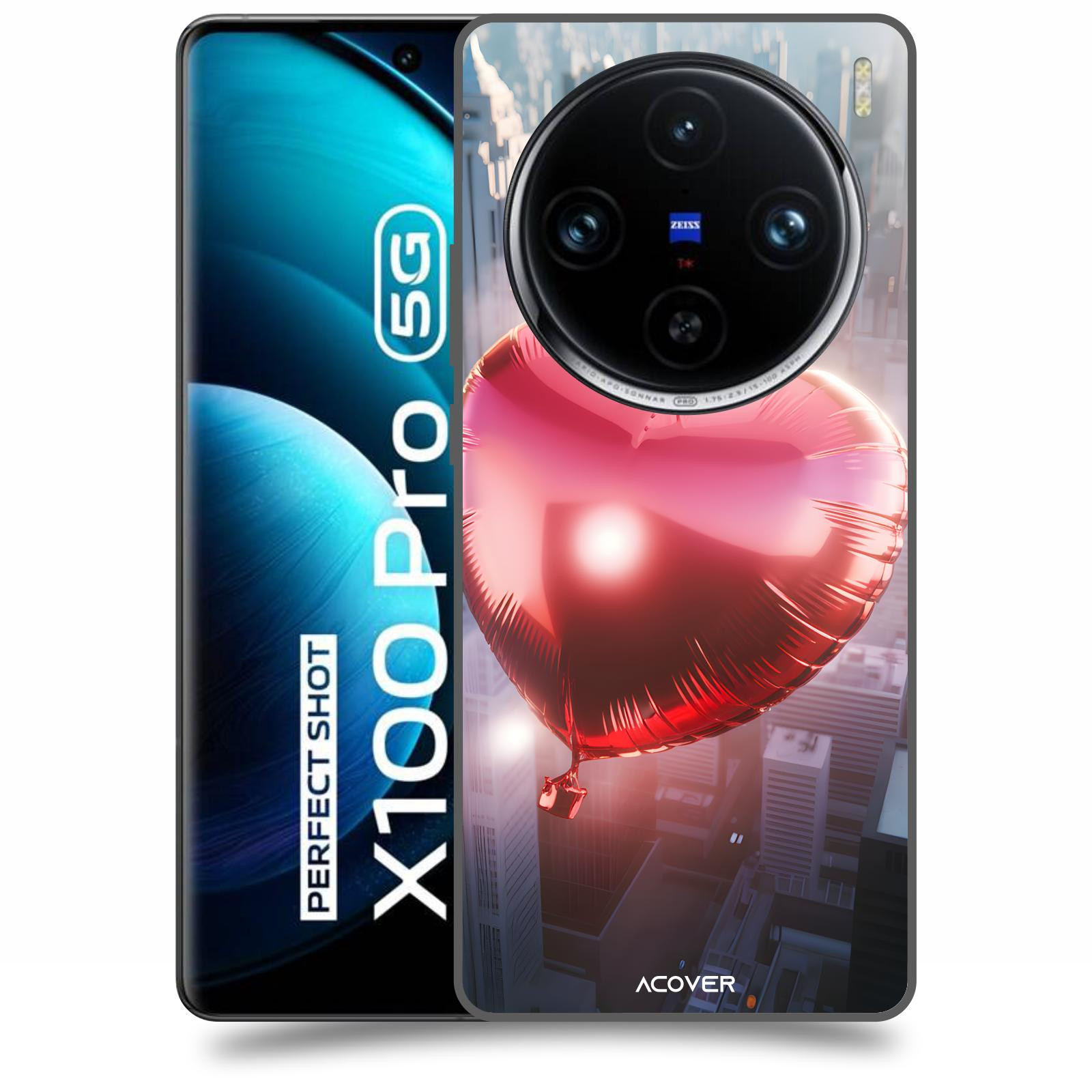 ACOVER Kryt na mobil Vivo X100 Pro - Balónek