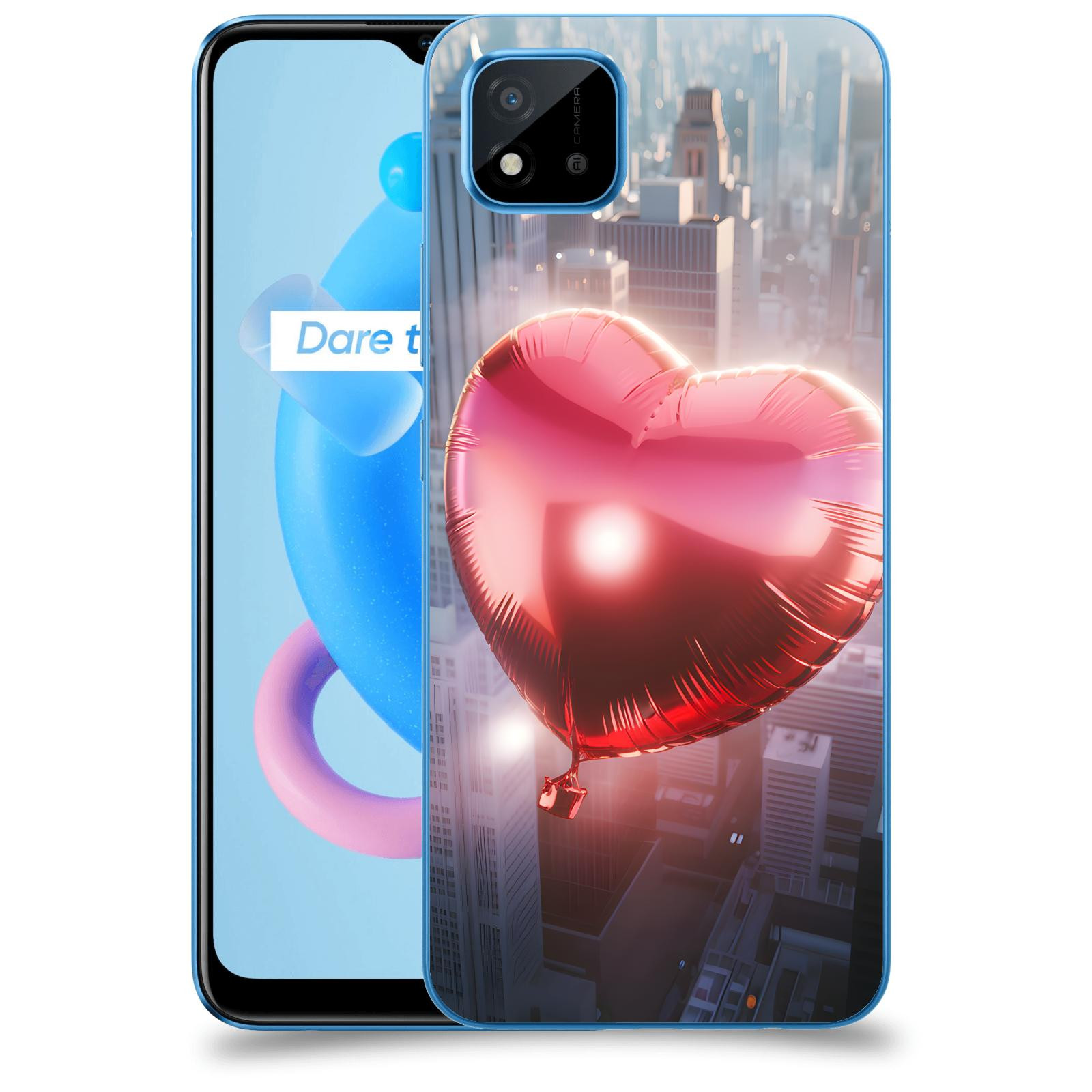 ACOVER Kryt na mobil Realme C11 (2021) - Balónek