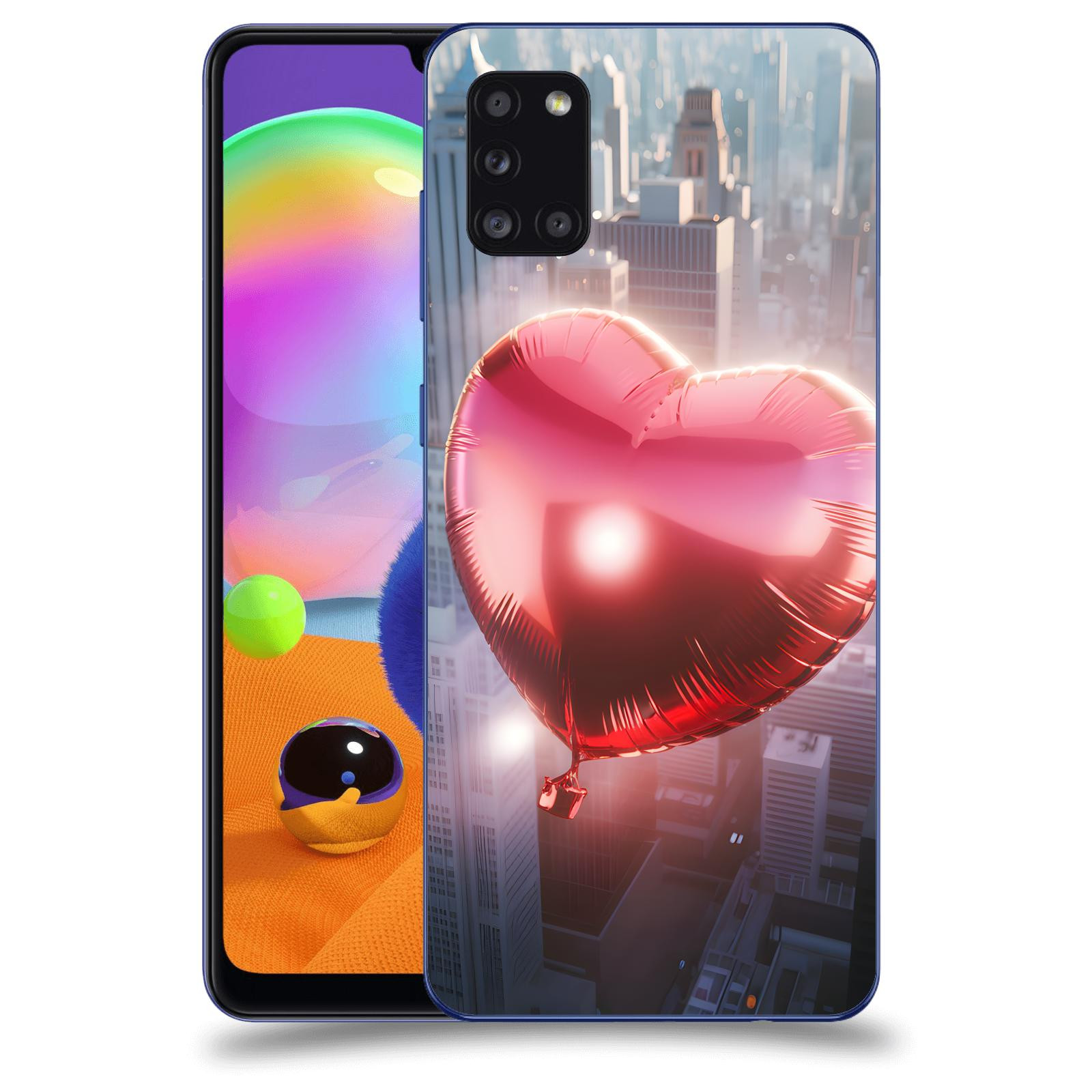 ACOVER Kryt na mobil Samsung Galaxy A31 A315F - Balónek