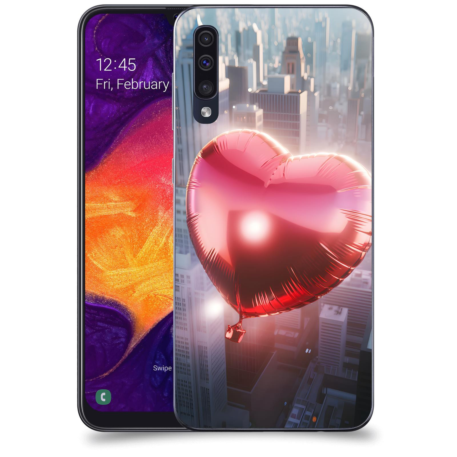ACOVER Kryt na mobil Samsung Galaxy A50 A505F - Balónek