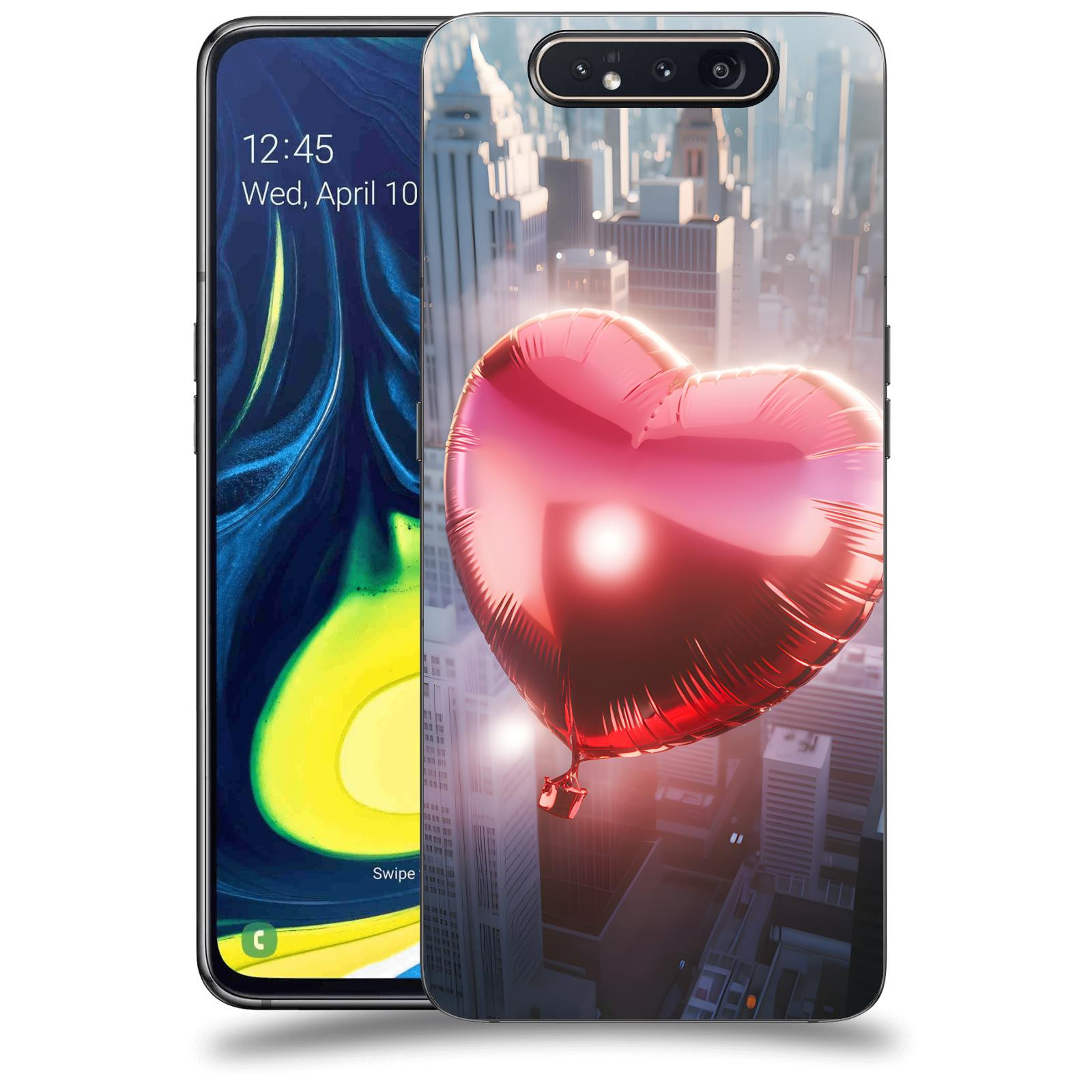 ACOVER Kryt na mobil Samsung Galaxy A80 A805F - Balónek