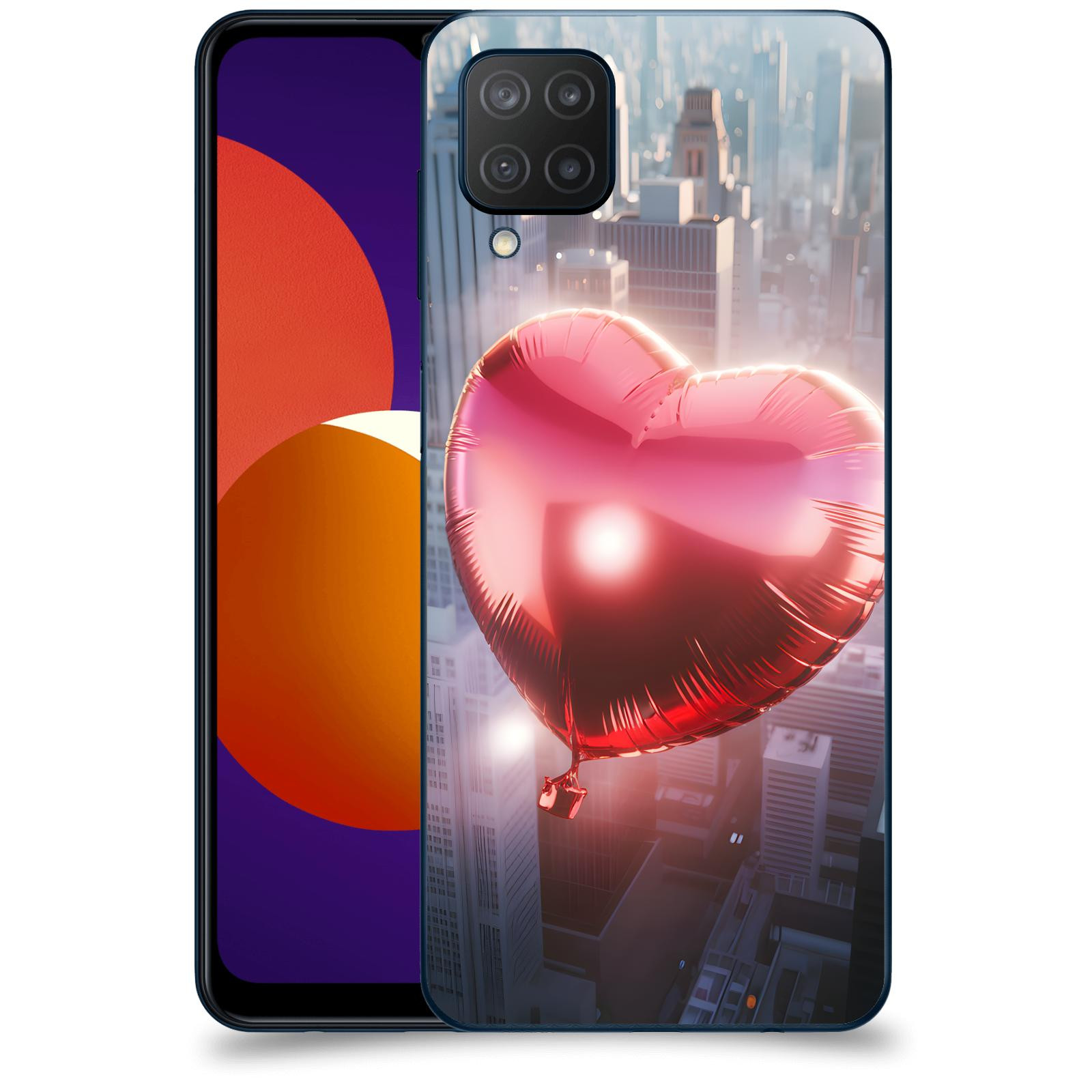 ACOVER Kryt na mobil Samsung Galaxy M12 M127F - Balónek