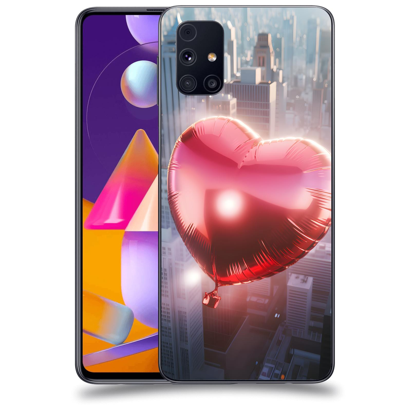 ACOVER Kryt na mobil Samsung Galaxy M31s - Balónek