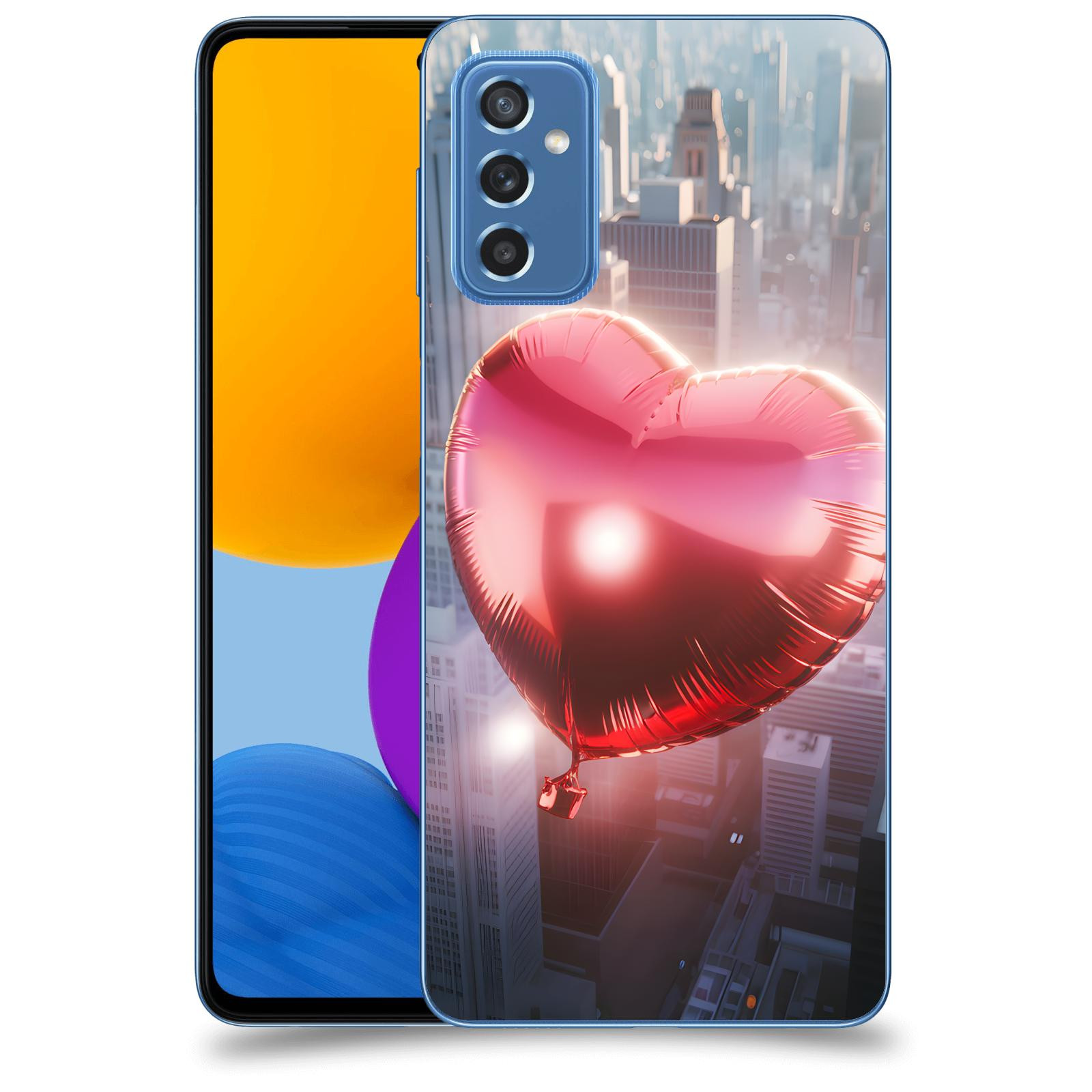 ACOVER Kryt na mobil Samsung Galaxy M52 5G - Balónek