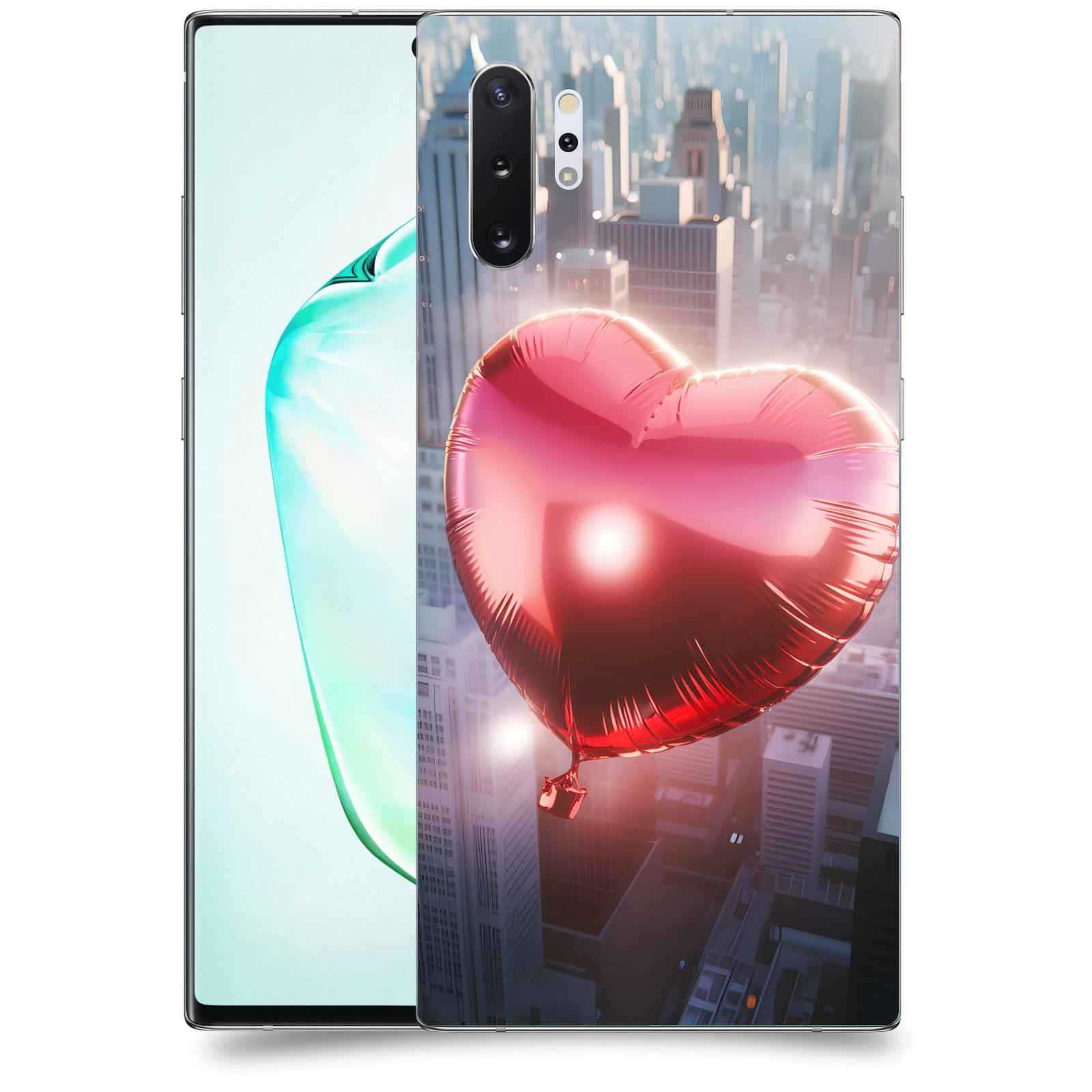 ACOVER Kryt na mobil Samsung Galaxy Note 10+ N975F - Balónek