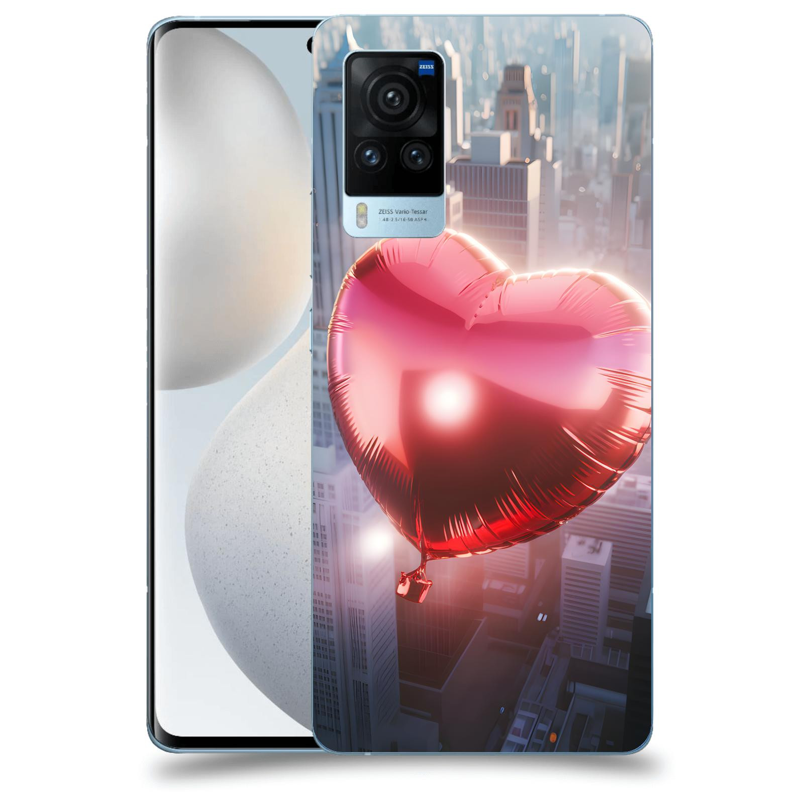 ACOVER Kryt na mobil Vivo X60 Pro 5G - Balónek