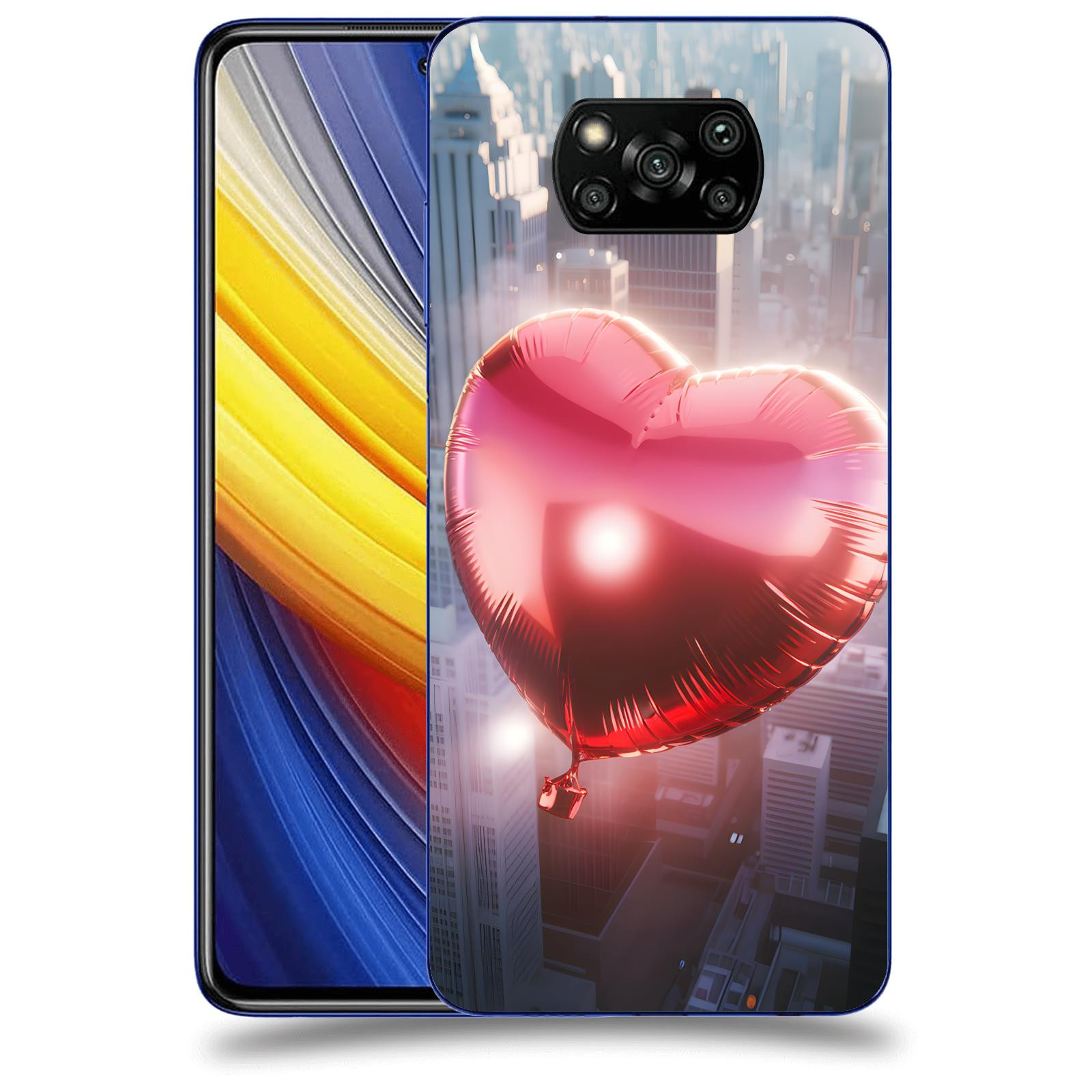 ACOVER Kryt na mobil Xiaomi Poco X3 Pro - Balónek