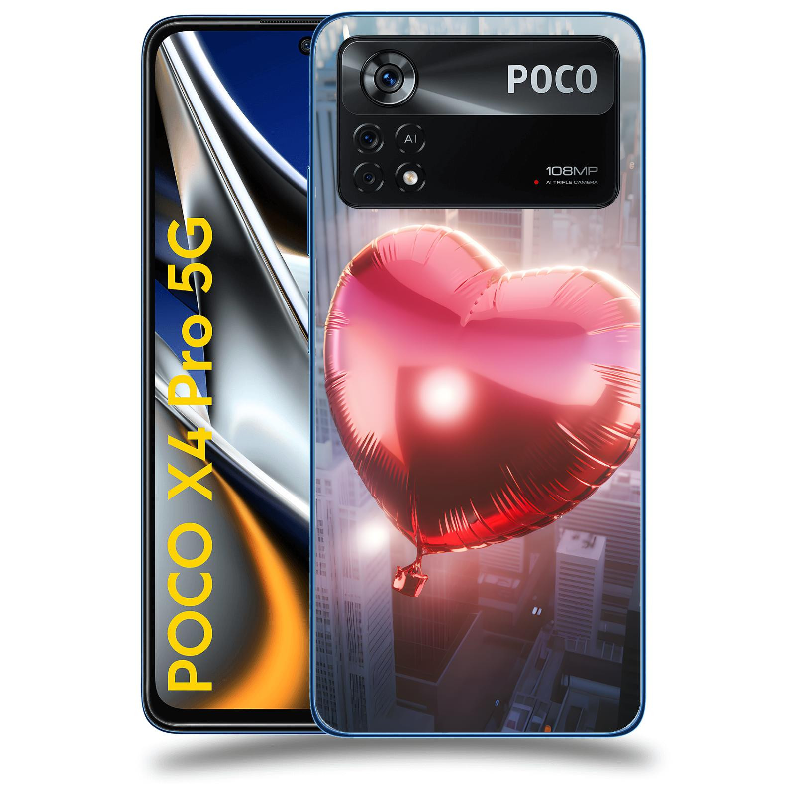 ACOVER Kryt na mobil Xiaomi Poco X4 Pro 5G - Balónek