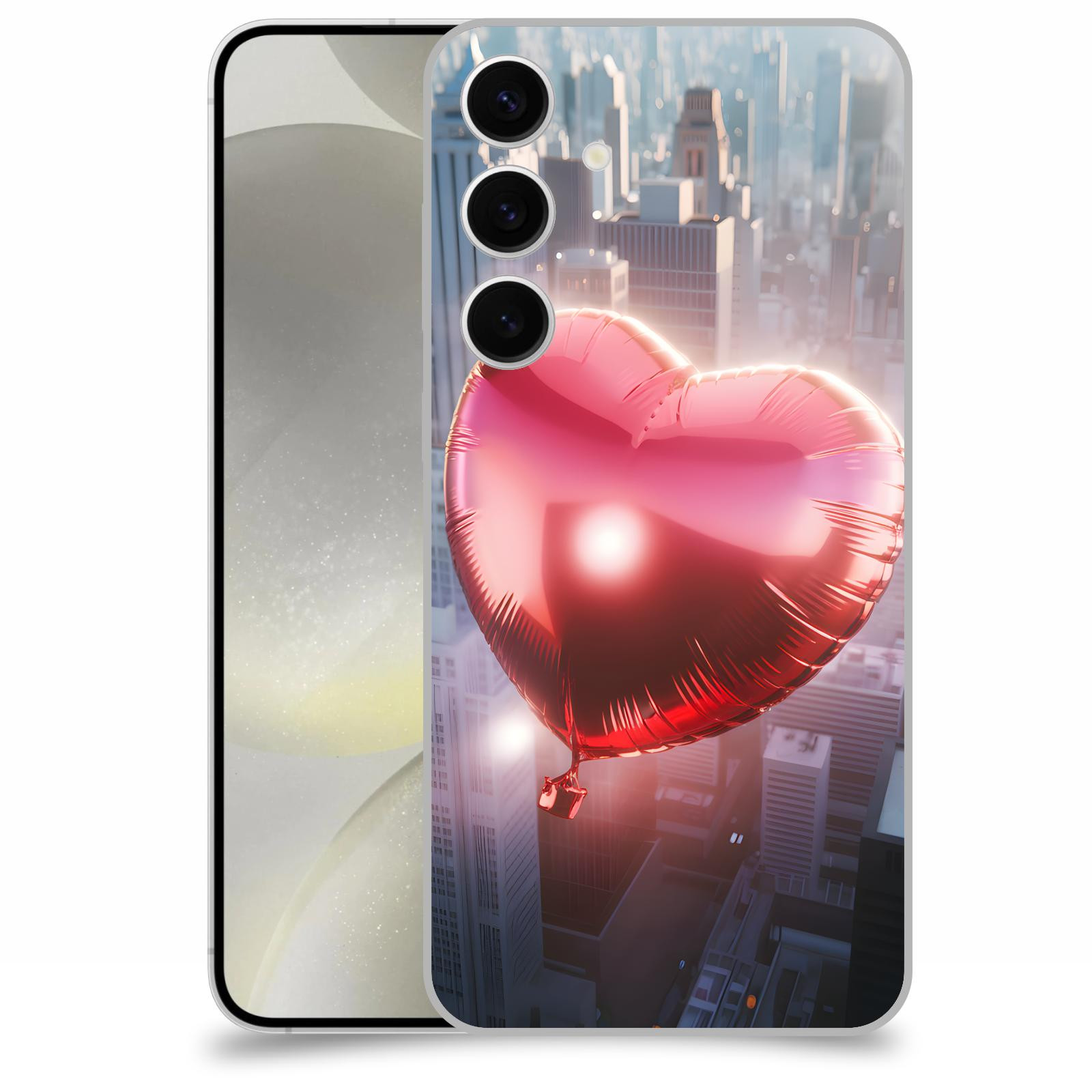 ACOVER Kryt na mobil Samsung Galaxy S24+ - Balónek