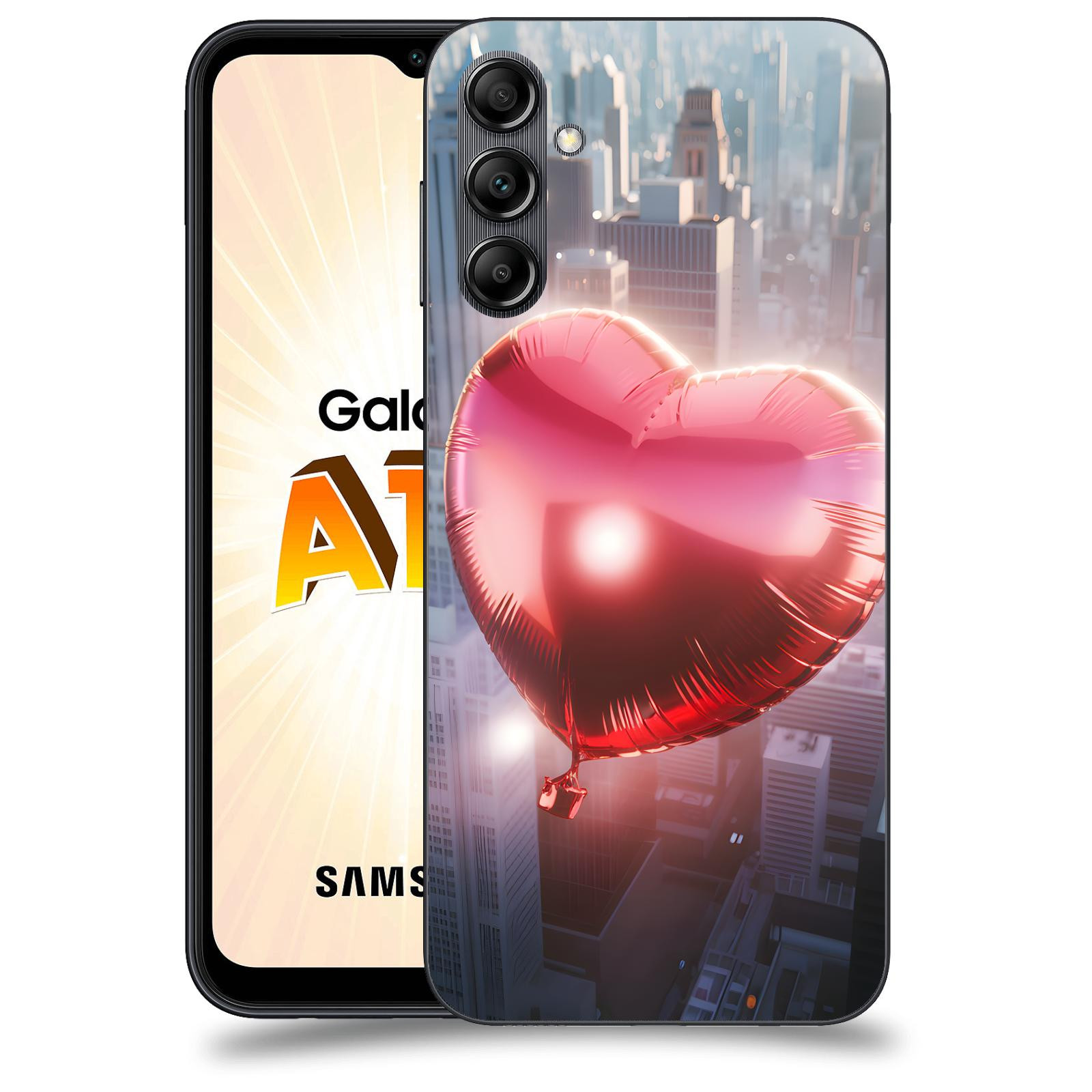 ACOVER Kryt na mobil Samsung Galaxy A14 LTE - Balónek