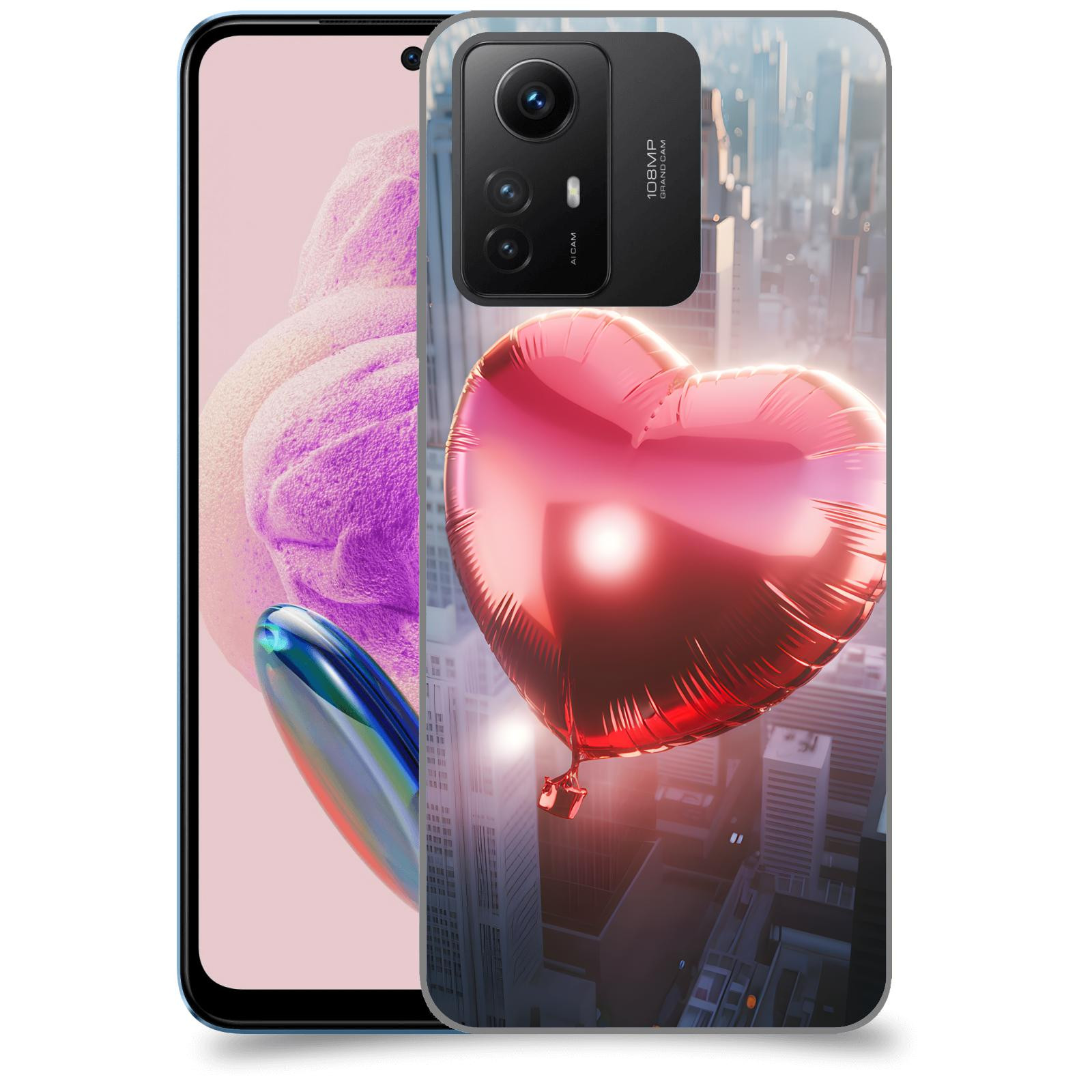 ACOVER Kryt na mobil Xiaomi Redmi Note 12S - Balónek