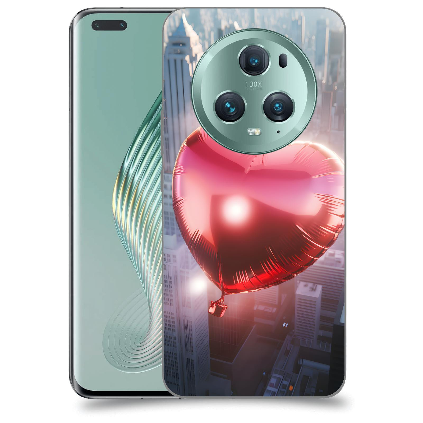 ACOVER Kryt na mobil Honor Magic5 Pro - Balónek