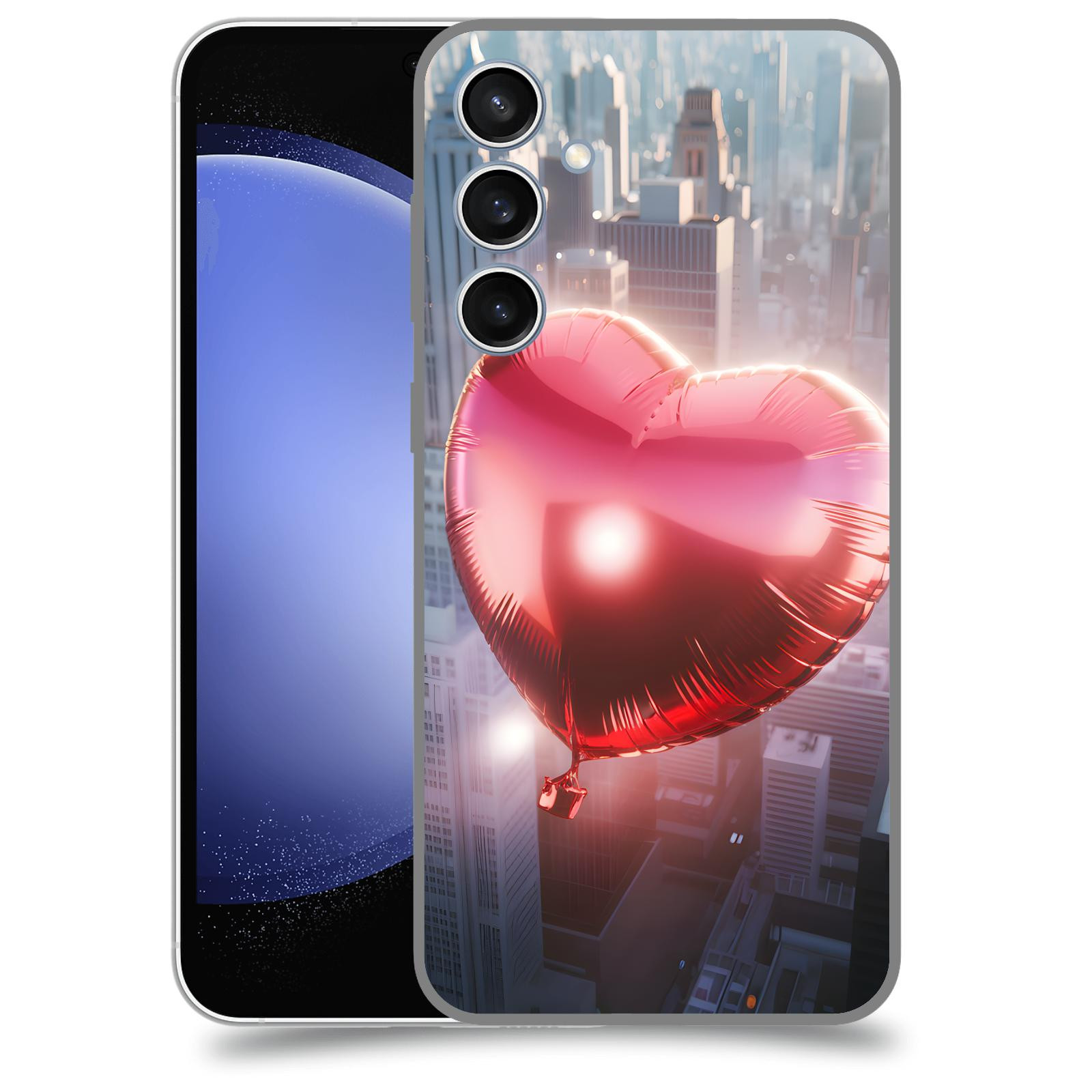 ACOVER Kryt na mobil Samsung Galaxy S23 FE - Balónek