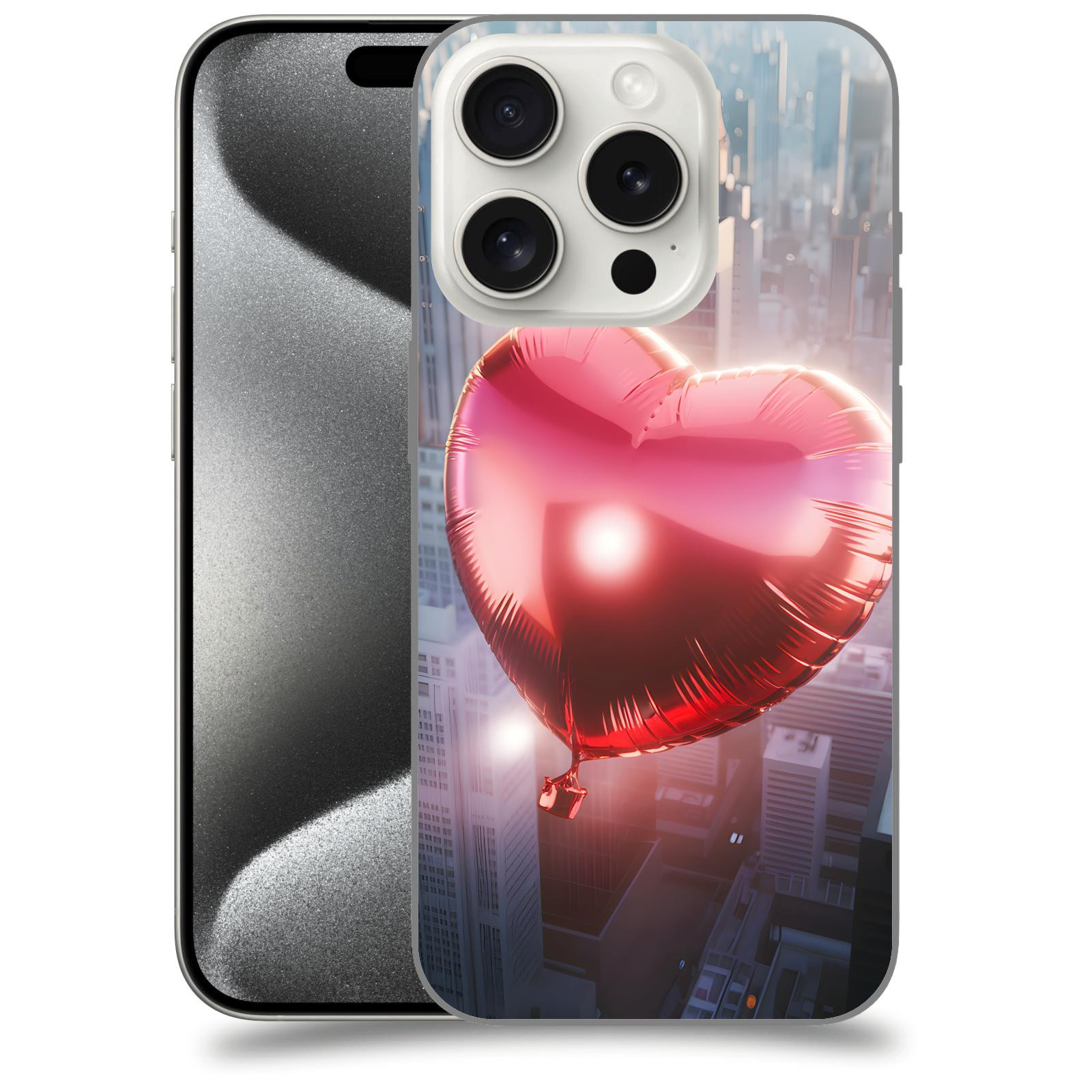 ACOVER Kryt na mobil Apple iPhone 15 pro - Balónek