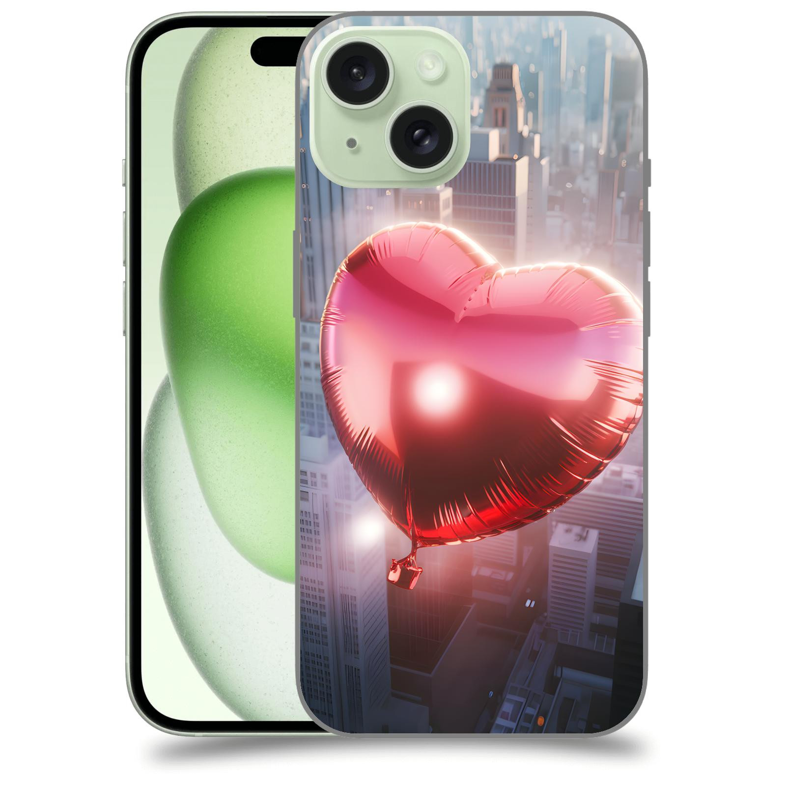 ACOVER Kryt na mobil Apple iPhone 15 - Balónek