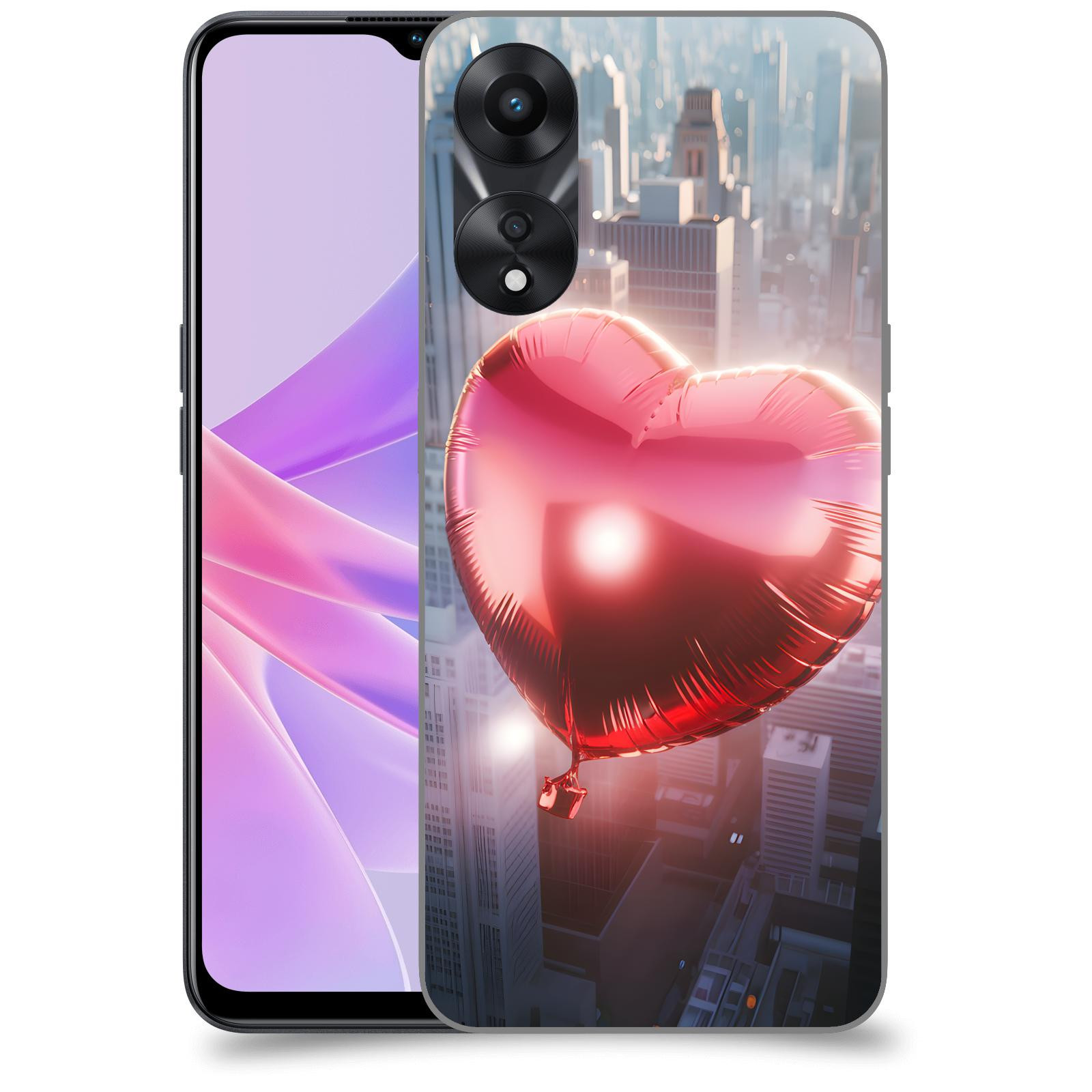 ACOVER Kryt na mobil OPPO A78 5G - Balónek