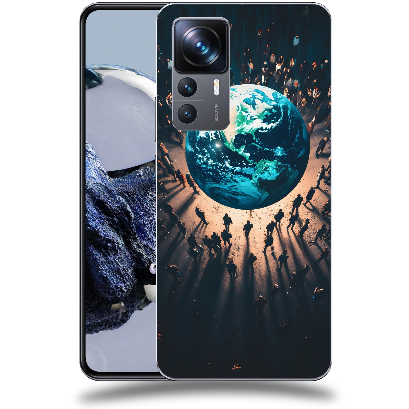 ACOVER Kryt na mobil Xiaomi 12T Pro - People around the Earth