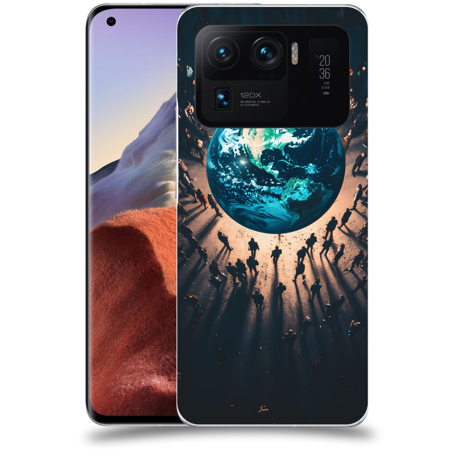 ACOVER Kryt na mobil Xiaomi Mi 11 Ultra - People around the Earth