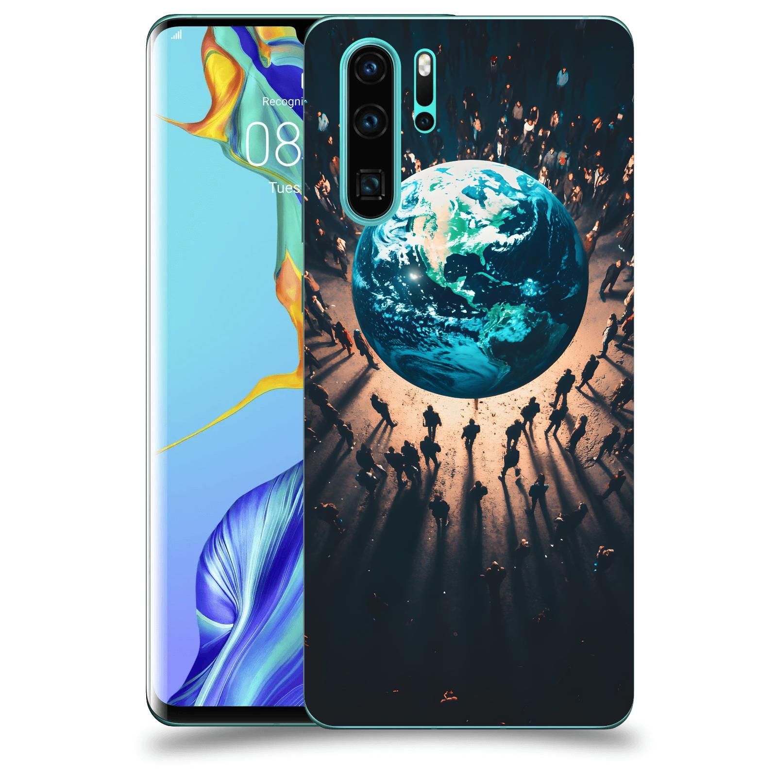 ACOVER Kryt na mobil Huawei P30 Pro - People around the Earth