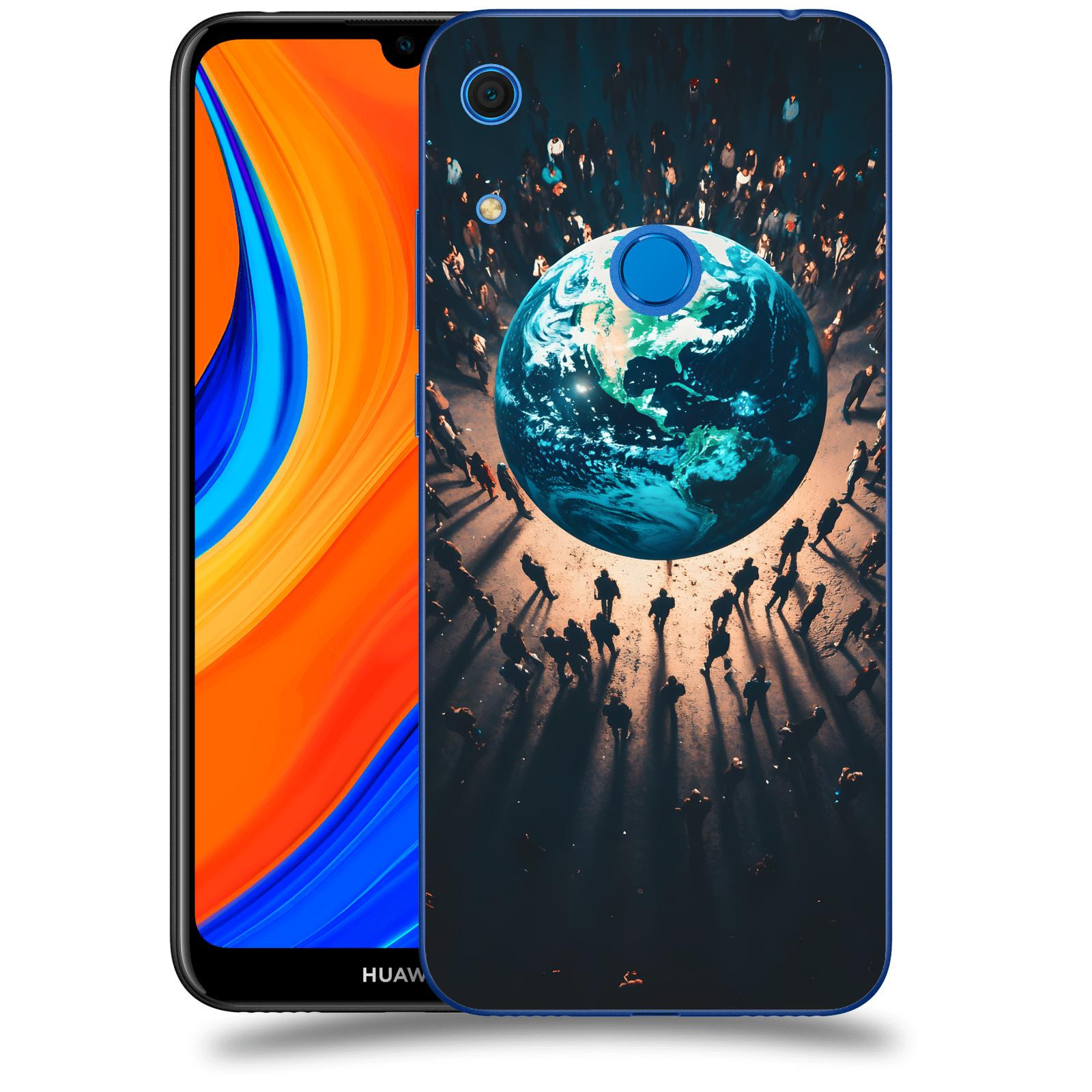 ACOVER Kryt na mobil Huawei Y6S - People around the Earth