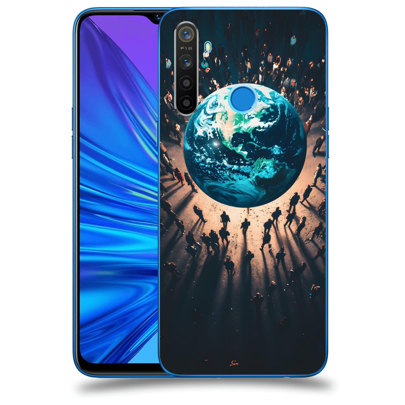 ACOVER Kryt na mobil Realme 5 - People around the Earth