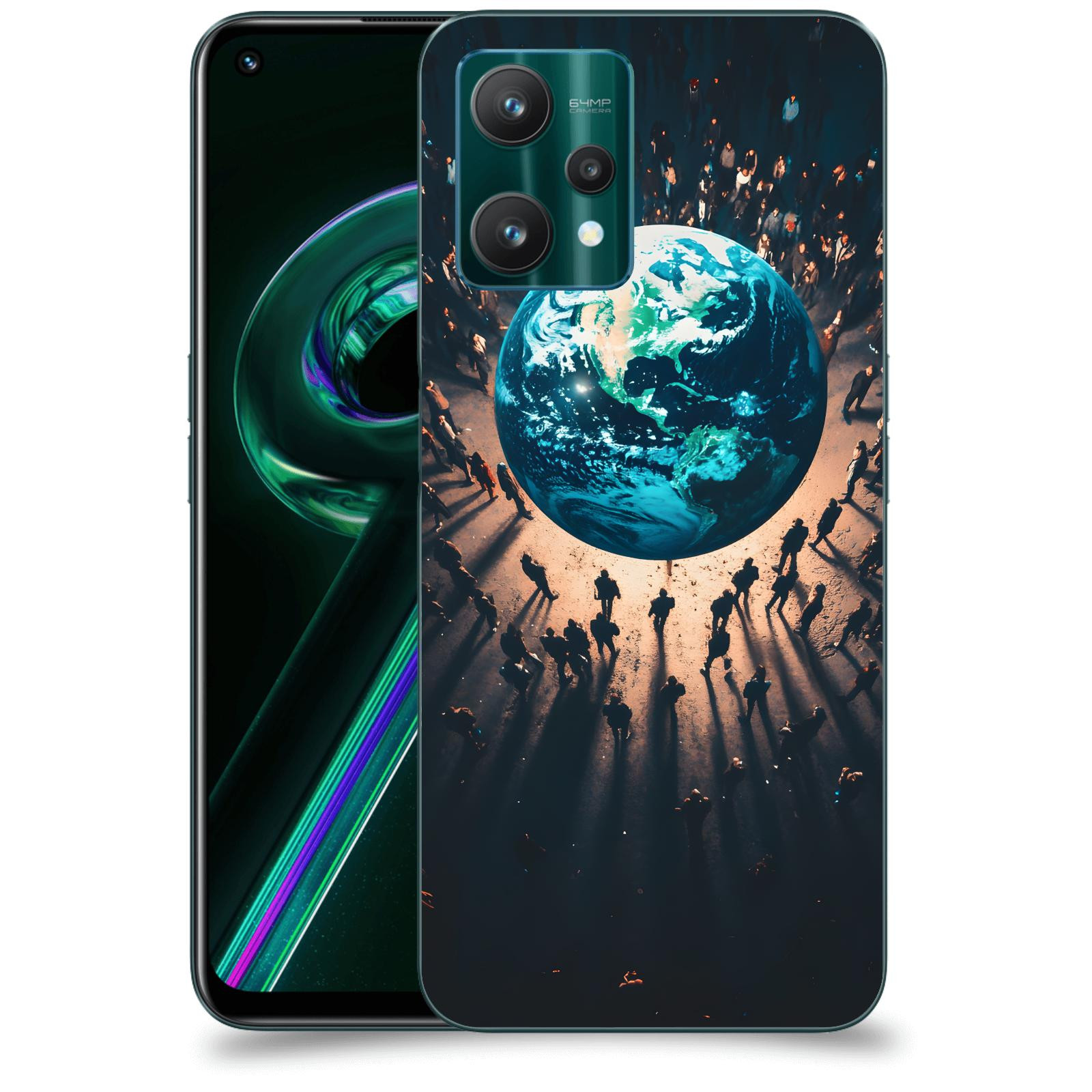 ACOVER Kryt na mobil Realme 9 Pro 5G - People around the Earth