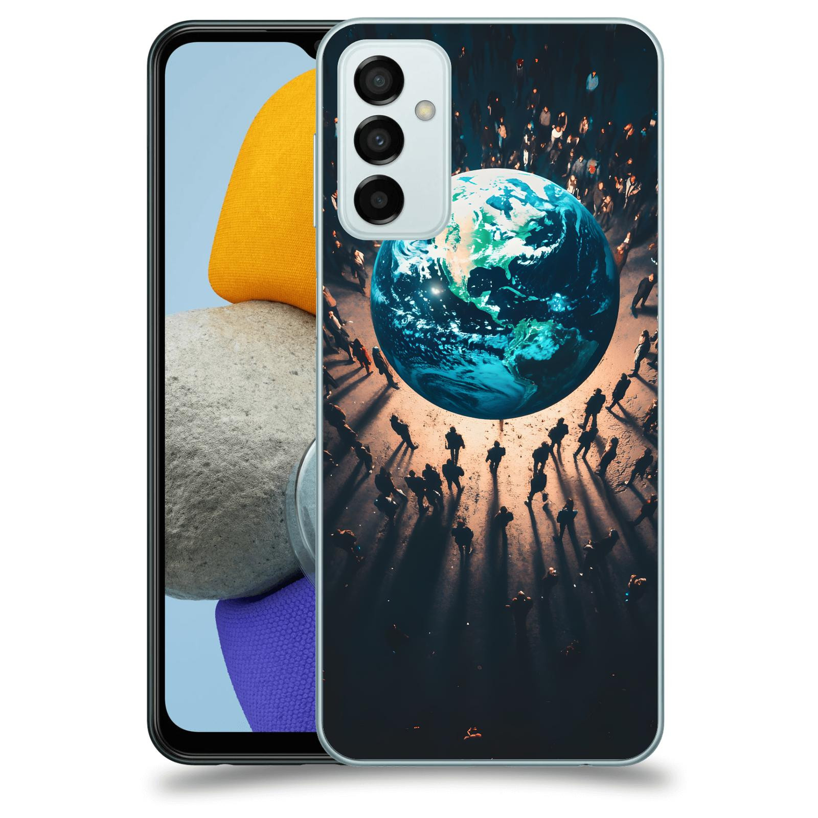 ACOVER Kryt na mobil Samsung Galaxy M23 5G - People around the Earth