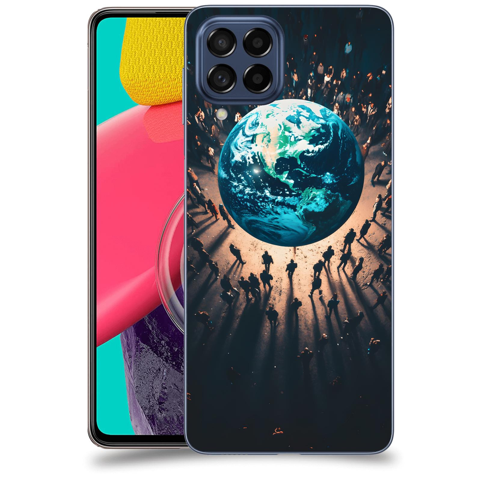 ACOVER Kryt na mobil Samsung Galaxy M53 5G - People around the Earth