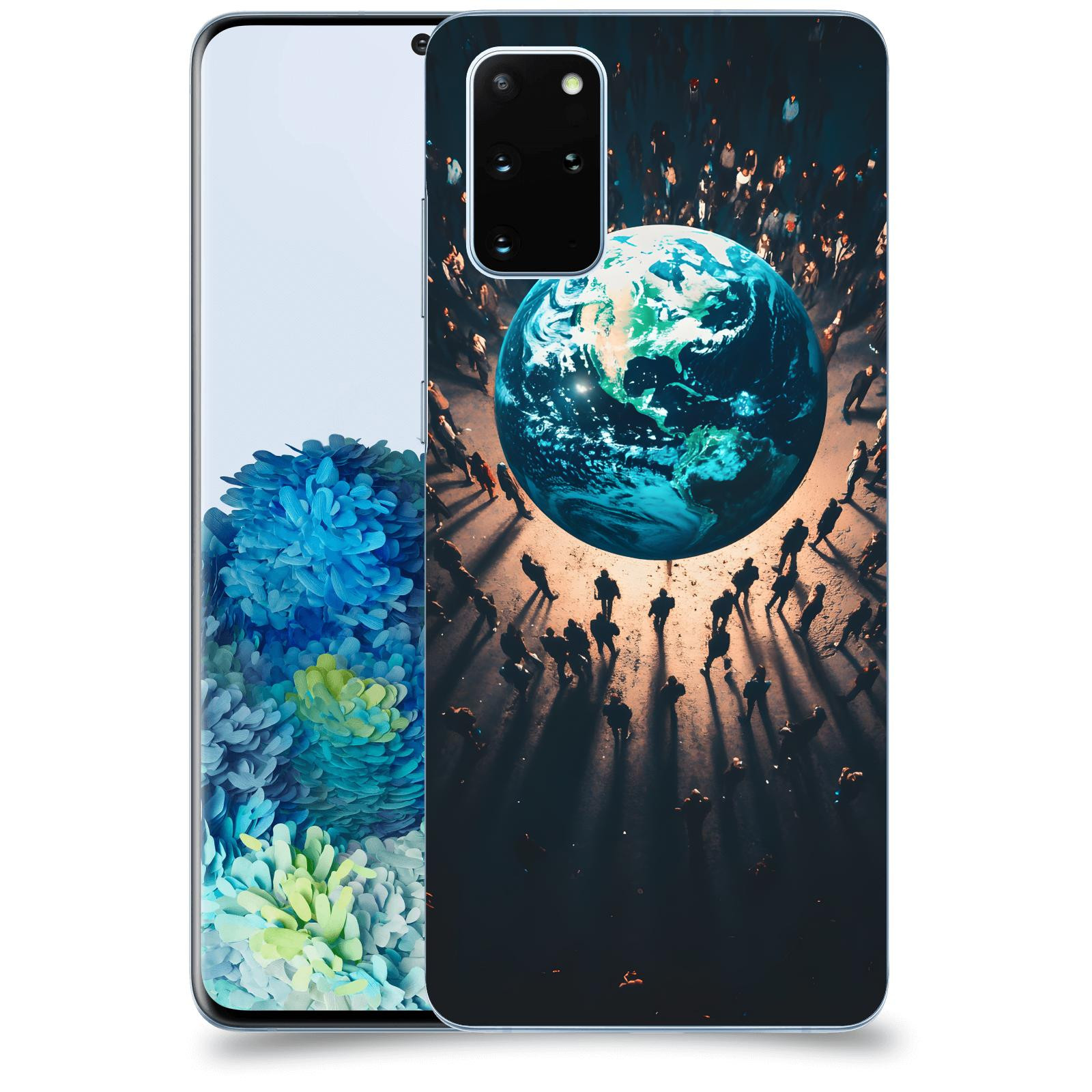 ACOVER Kryt na mobil Samsung Galaxy S20+ G985F - People around the Earth