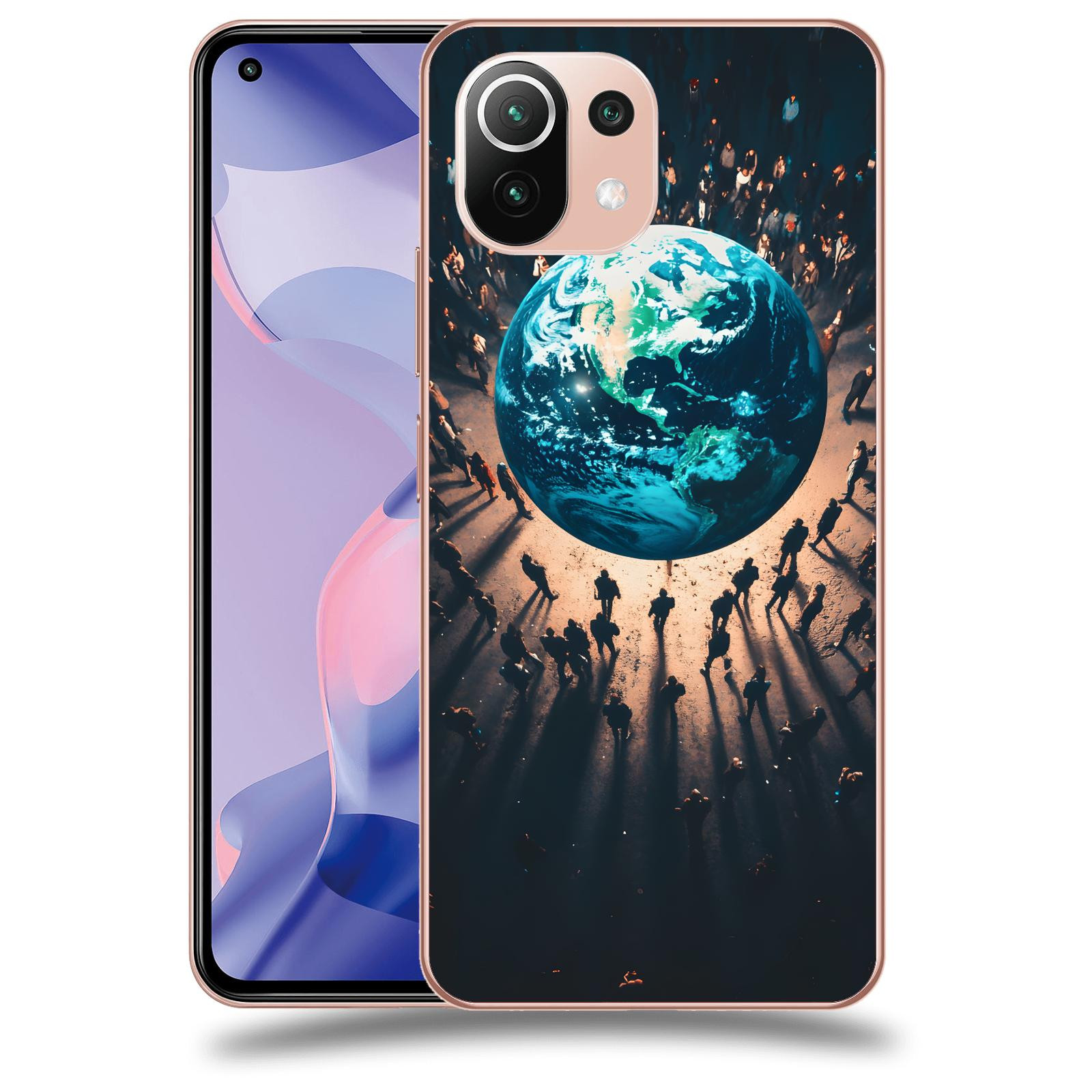 ACOVER Kryt na mobil Xiaomi 11 Lite 5G NE - People around the Earth
