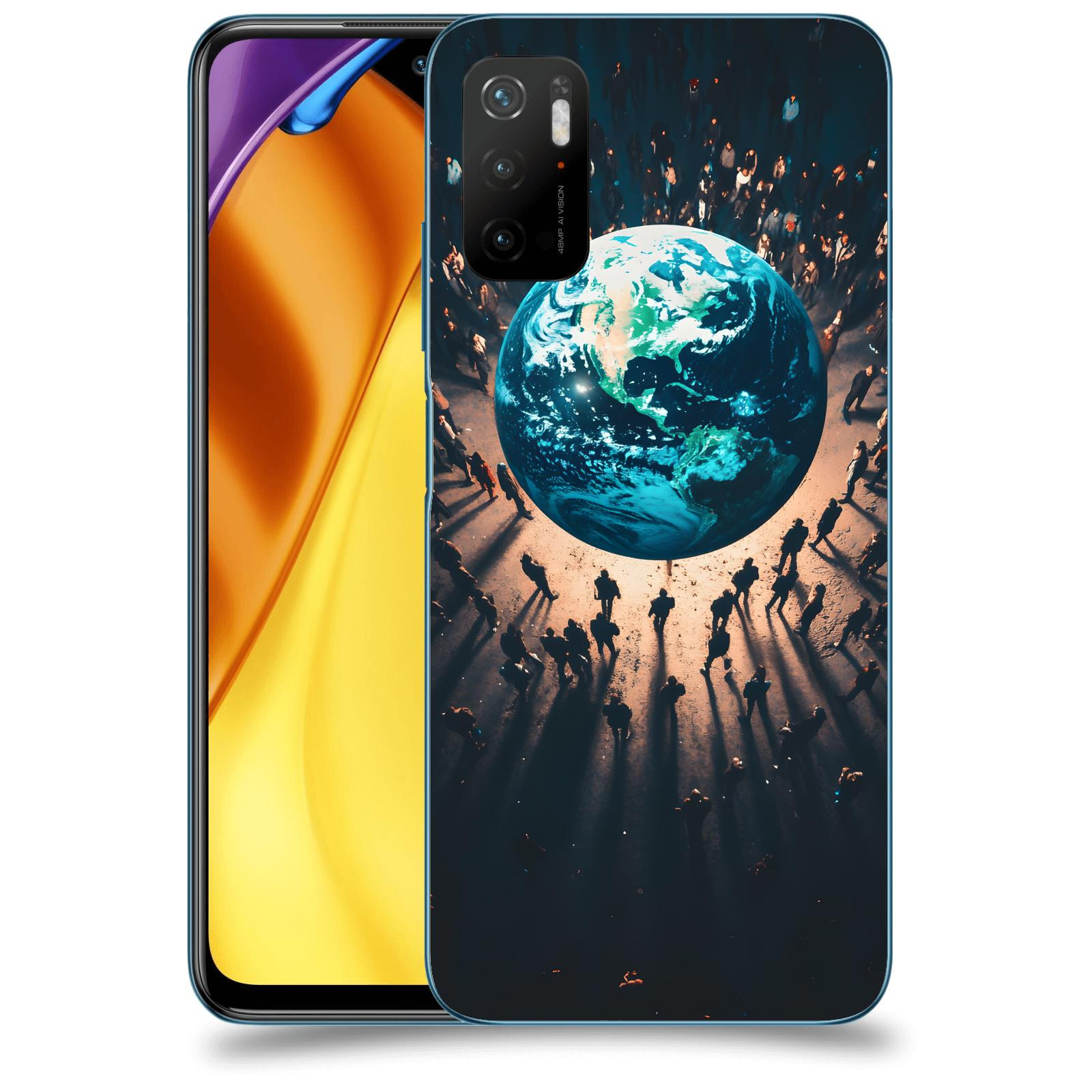 ACOVER Kryt na mobil Xiaomi Poco M3 Pro 5G - People around the Earth