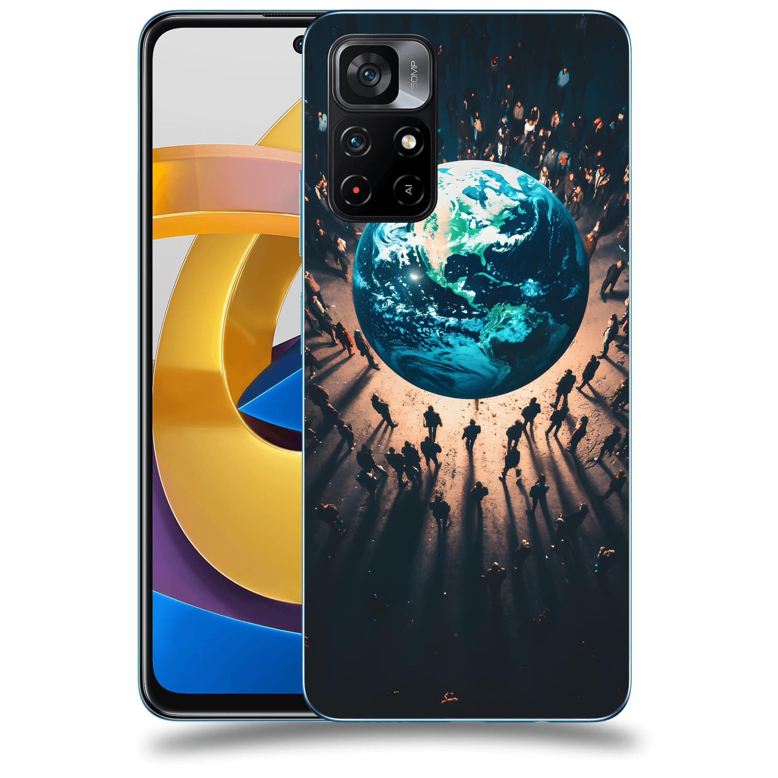 ACOVER Kryt na mobil Xiaomi Poco M4 Pro - People around the Earth