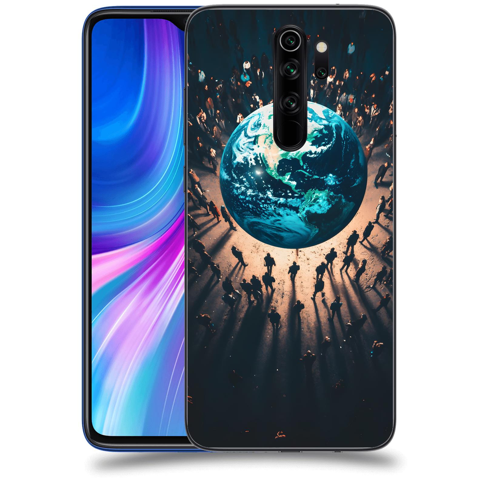 ACOVER Kryt na mobil Xiaomi Redmi Note 8 Pro - People around the Earth