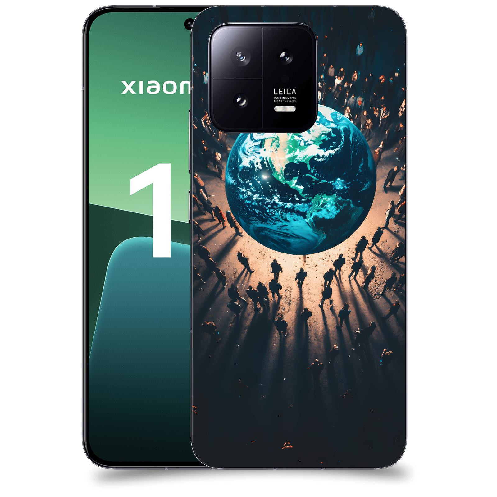 ACOVER Kryt na mobil Xiaomi 13 - People around the Earth