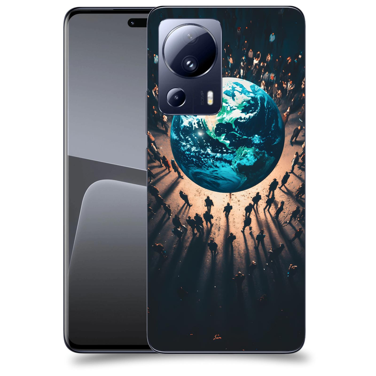 ACOVER Kryt na mobil Xiaomi 13 Lite - People around the Earth