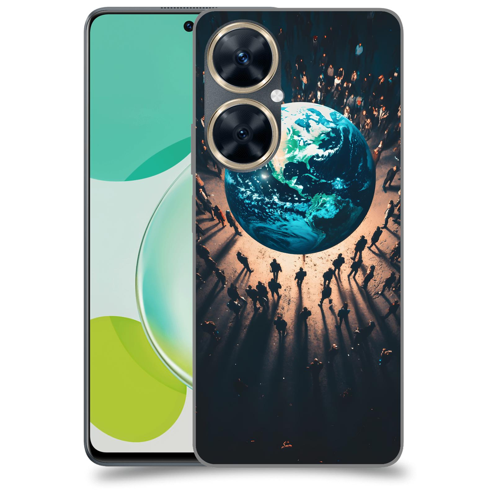 ACOVER Kryt na mobil HUAWEI Nova 11 - People around the Earth