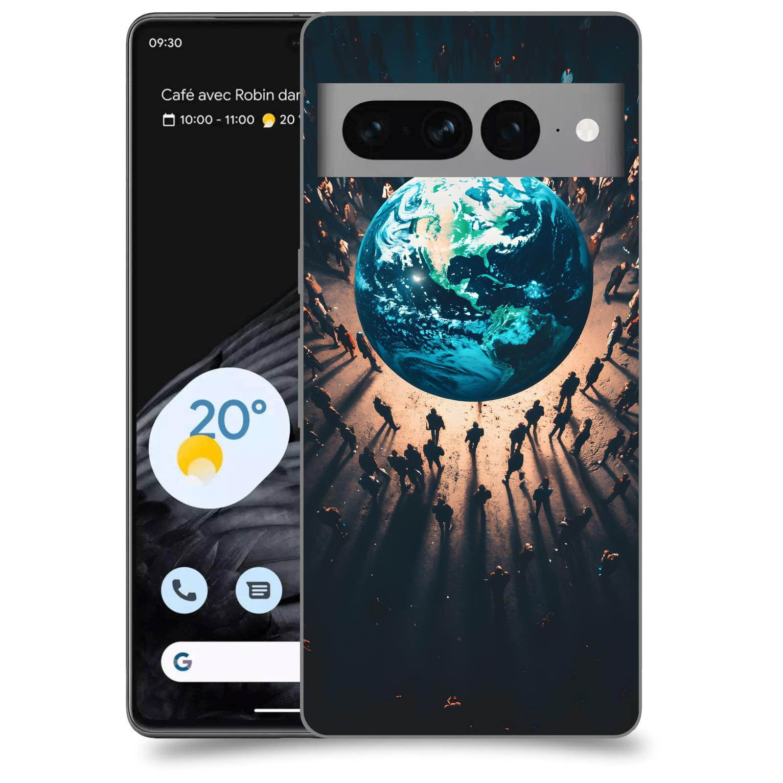ACOVER Kryt na mobil Google pixel 7 pro - People around the Earth