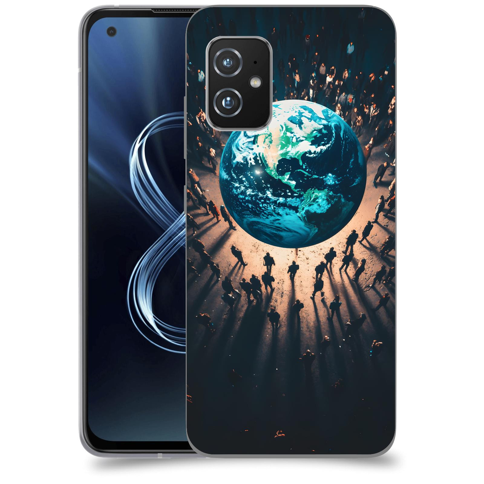 ACOVER Kryt na mobil Honor Magic5 Lite 5G - People around the Earth