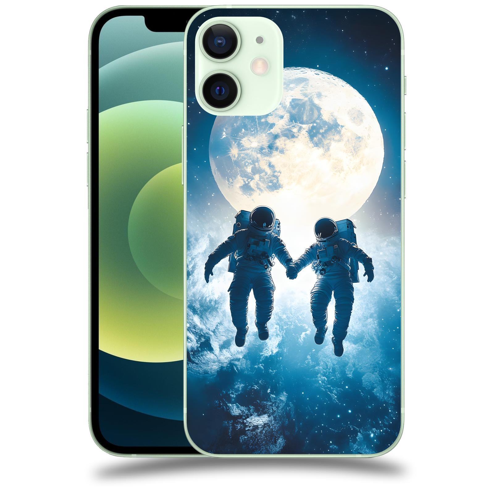 ACOVER Kryt na mobil Apple iPhone 12 mini - Astronauts