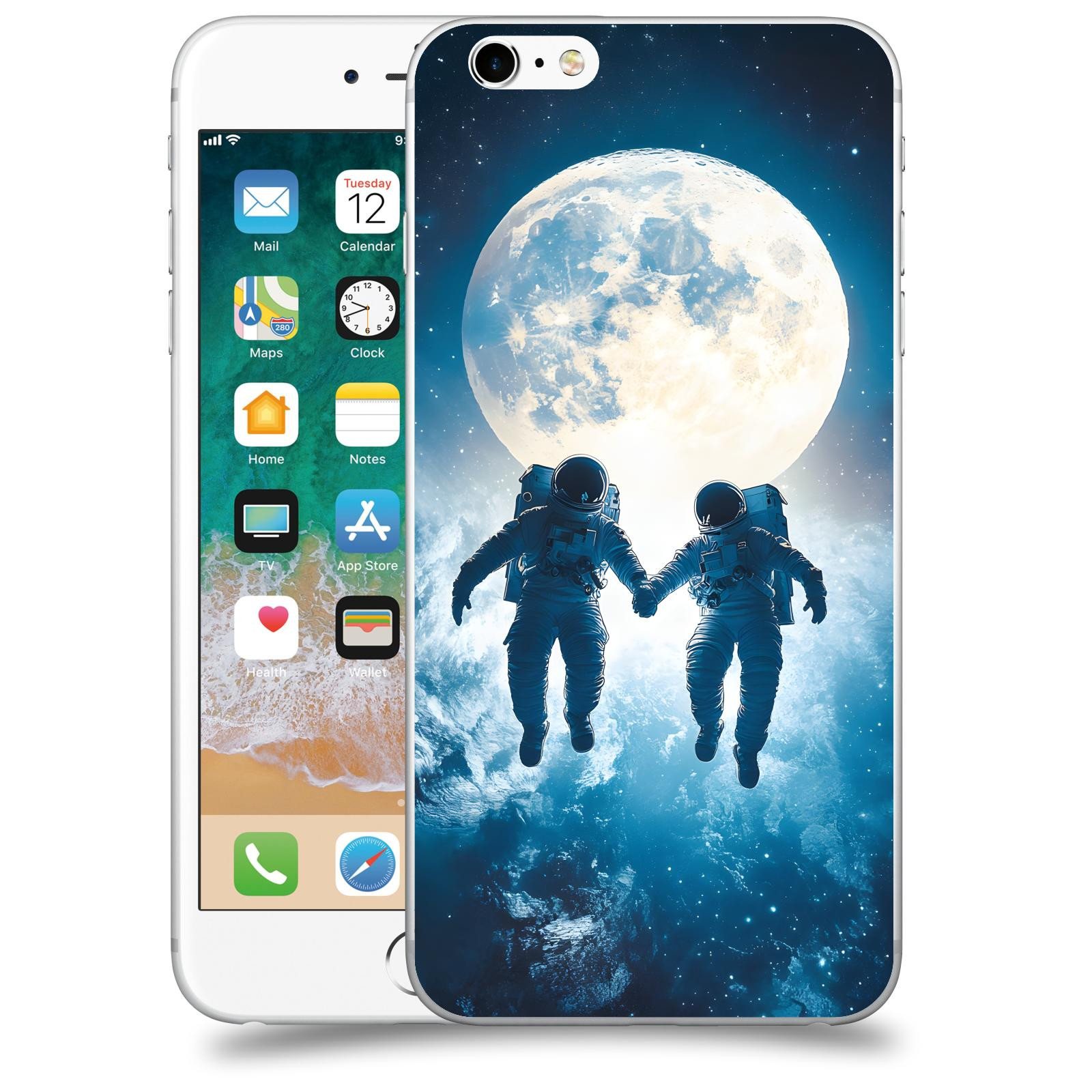 ACOVER Kryt na mobil Apple iPhone 6 Plus/6S Plus - Astronauts