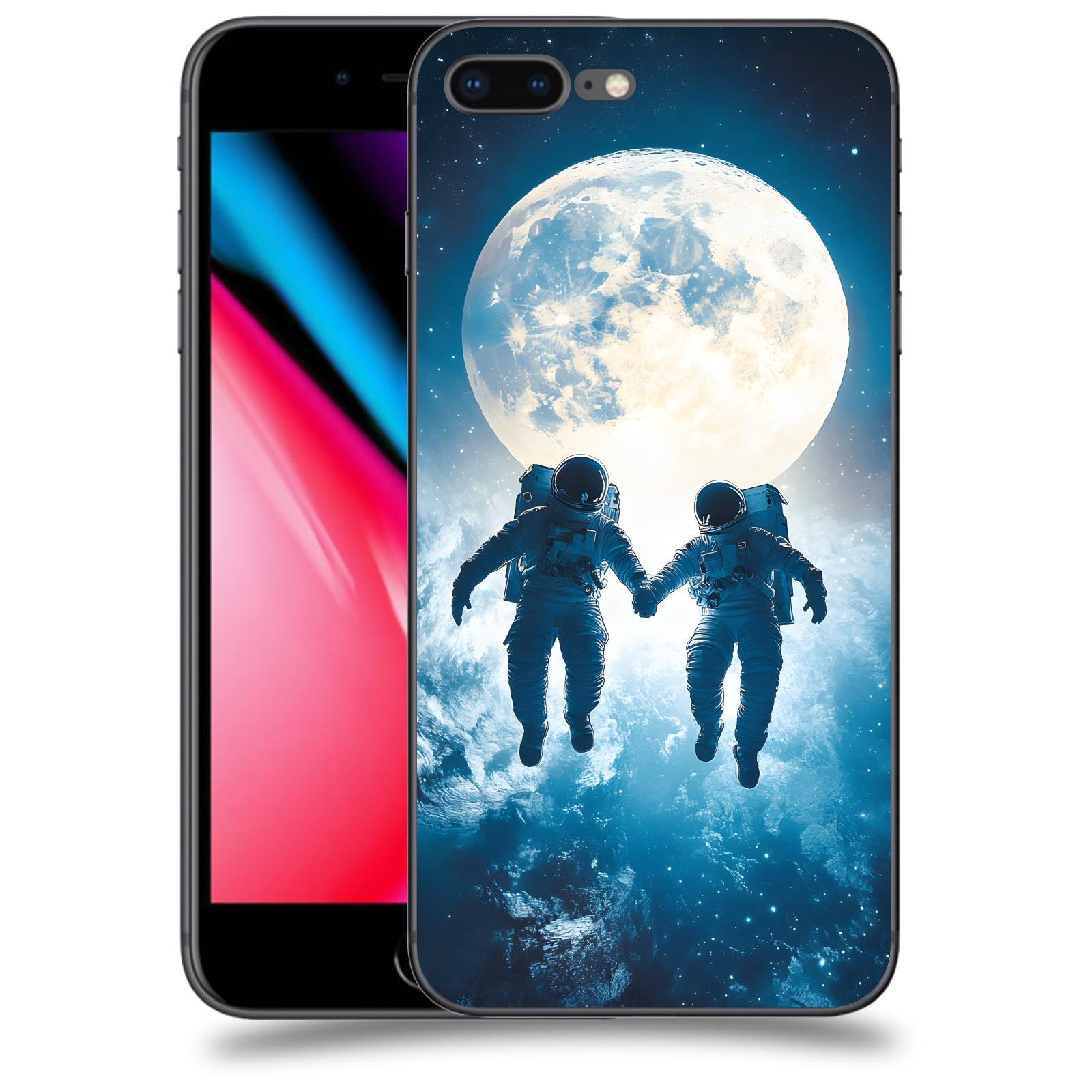 ACOVER Kryt na mobil Apple iPhone 8 Plus - Astronauts