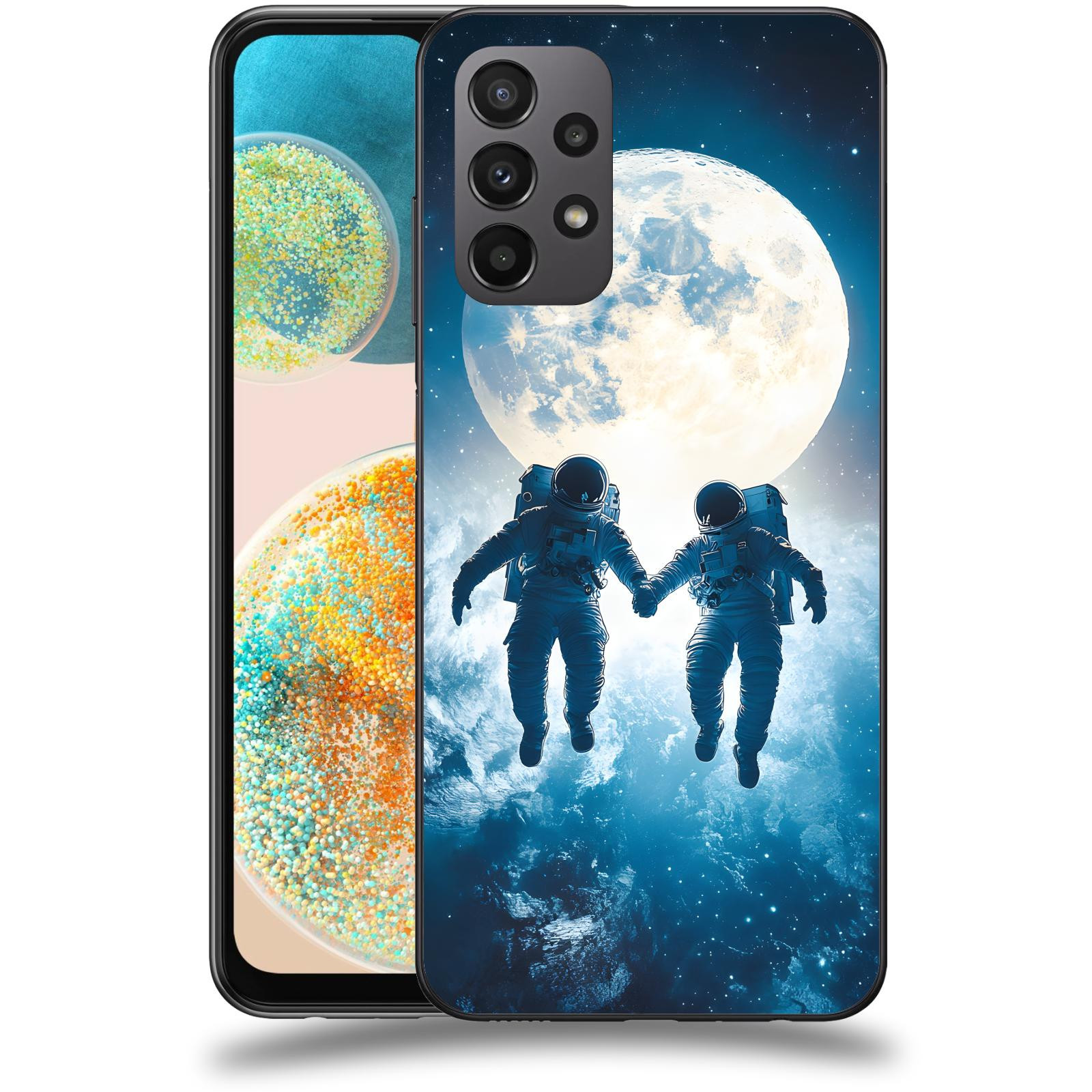 ACOVER Kryt na mobil Samsung Galaxy A23 - Astronauts