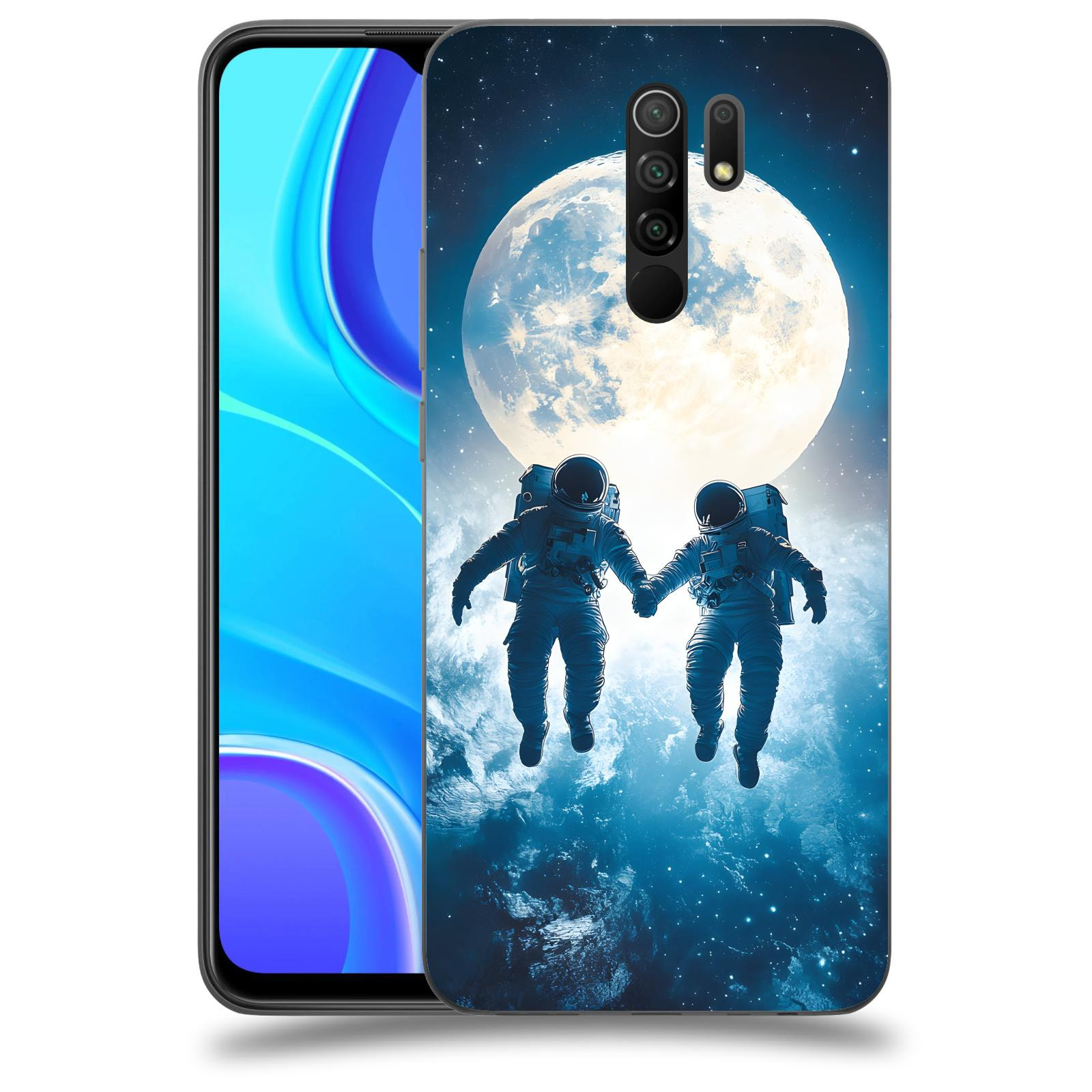 ACOVER Kryt na mobil Xiaomi Redmi 9 - Astronauts