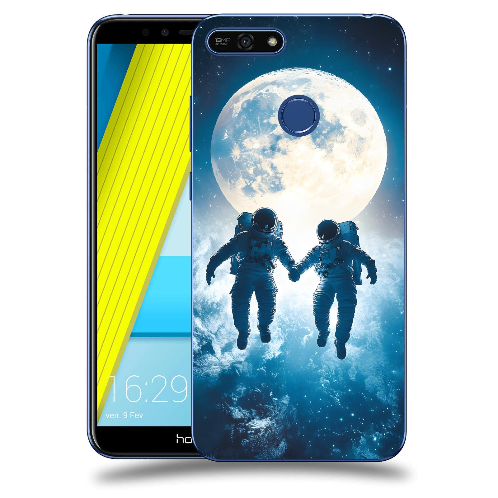 ACOVER Kryt na mobil Honor 7A - Astronauts