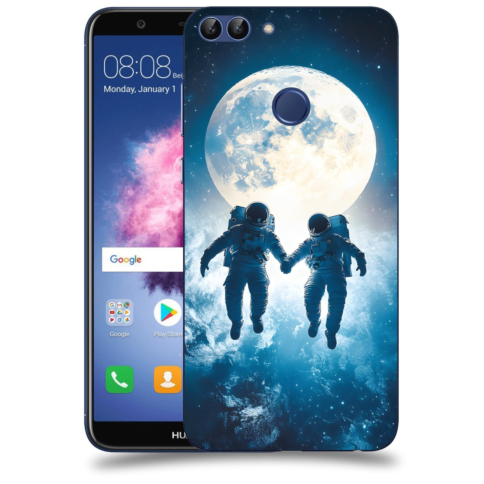 ACOVER Kryt na mobil Huawei P Smart - Astronauts