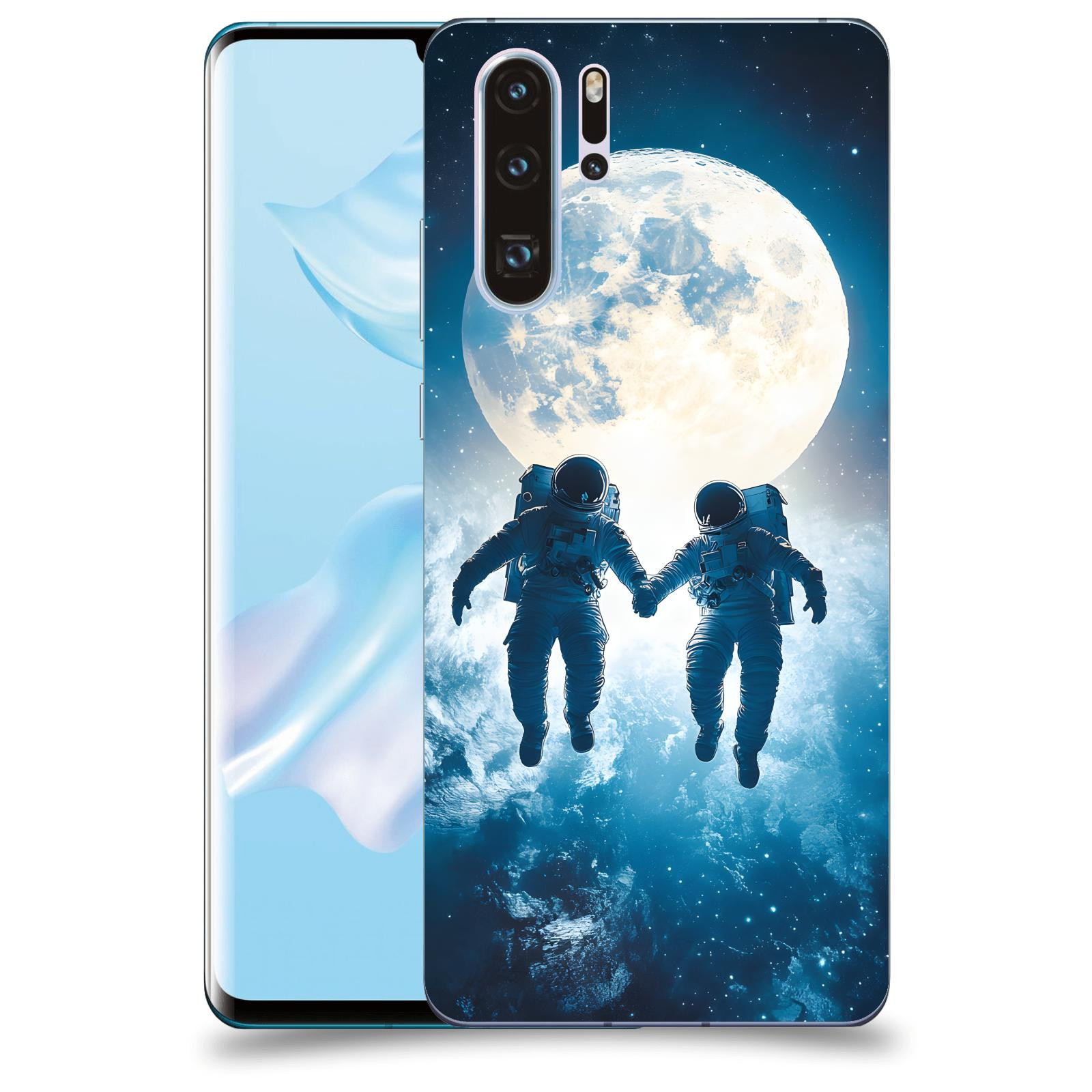 ACOVER Kryt na mobil Huawei P30 - Astronauts