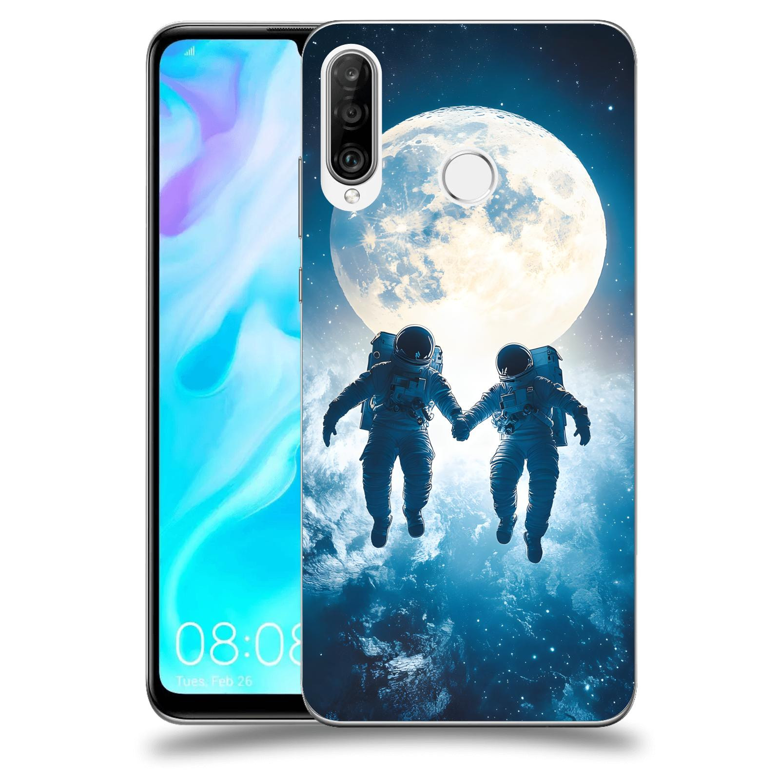 ACOVER Kryt na mobil Huawei P30 Lite - Astronauts