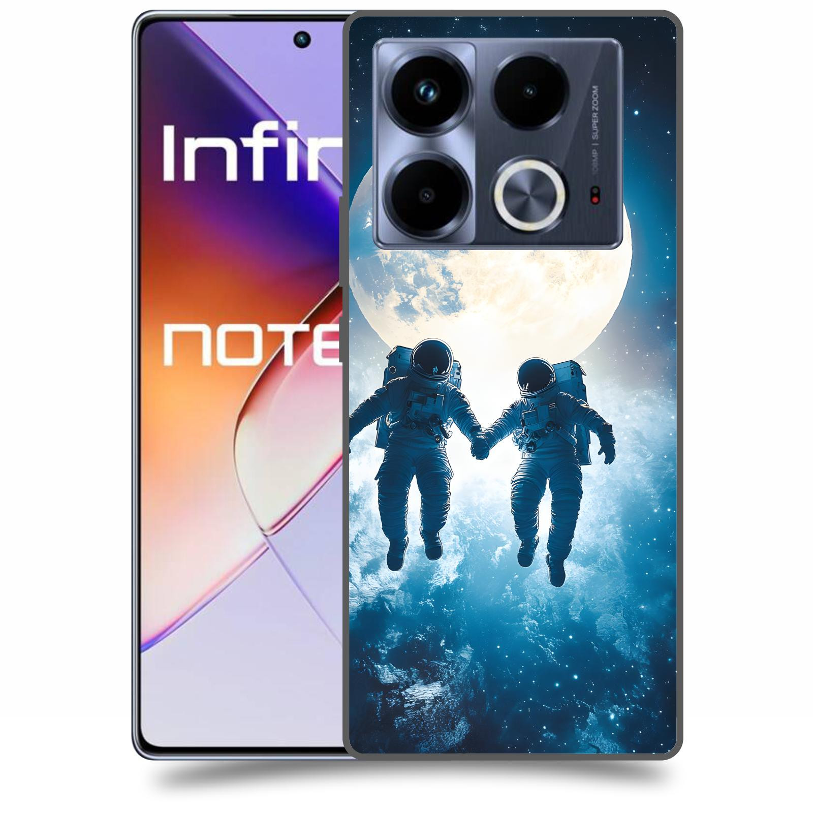 ACOVER Kryt na mobil Infinix Note 40 - Astronauts