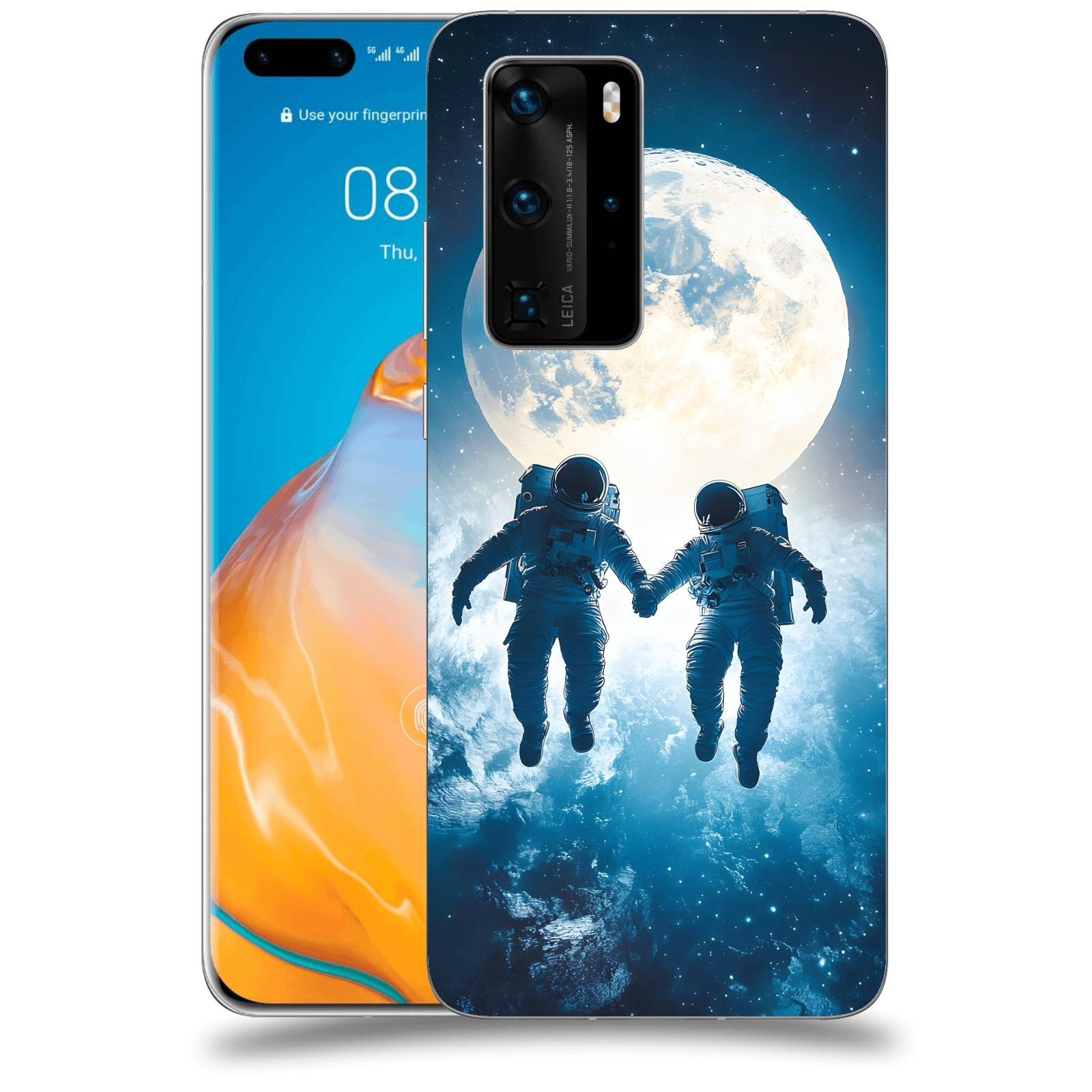 ACOVER Kryt na mobil Huawei P40 - Astronauts