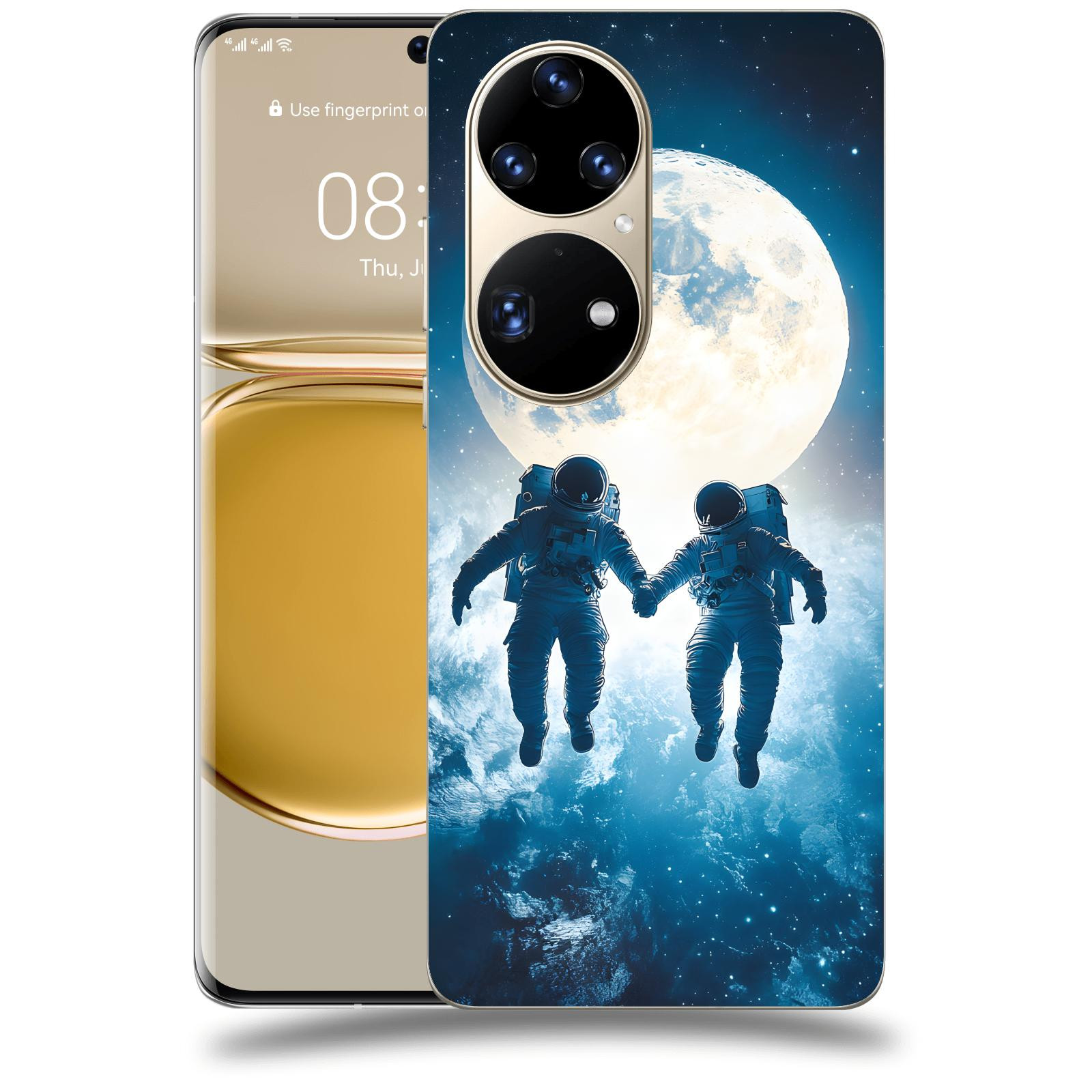 ACOVER Kryt na mobil Huawei P50 - Astronauts